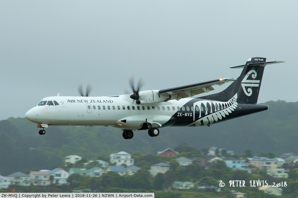 ZK-MVQ, 2017 ATR 72-212A C/N 1451, Mount Cook Airline Ltd., Christchurch