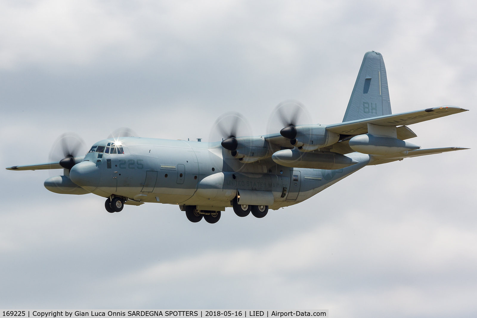 169225, Lockheed Martin KC-130J Hercules Hercules C/N 382-5792, LANDING 35