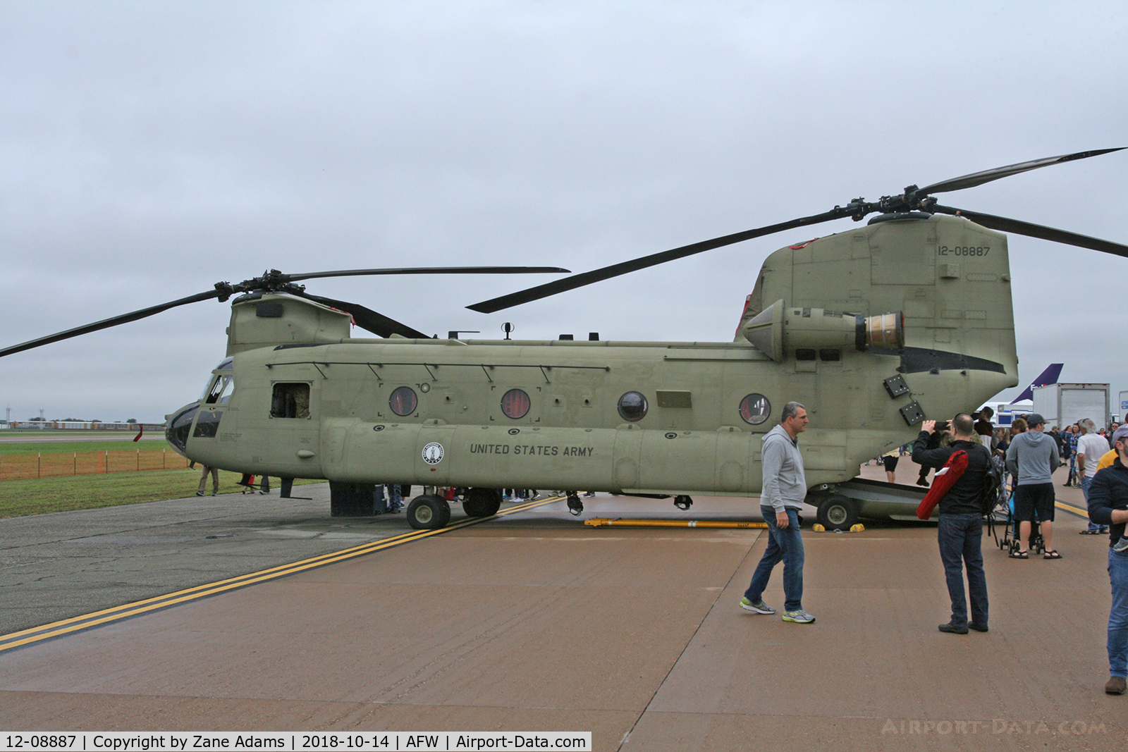12-08887, 2012 Boeing CH-47F Chinook C/N M8887, At the 2018 Alliance Airshow - Fort Worth, TX