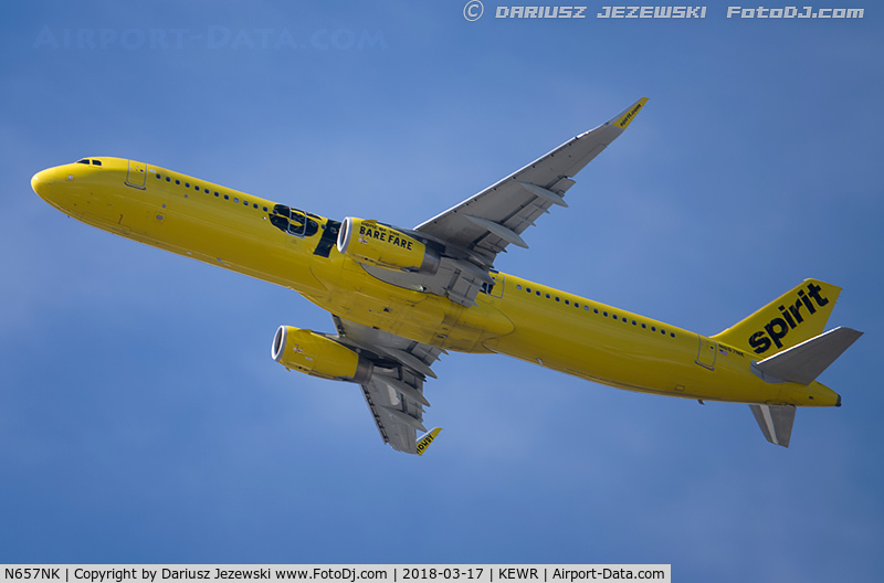 N657NK, 2015 Airbus A321-231 C/N 6672, Airbus A321-231 - Spirit Airlines  C/N 6672, N657NK