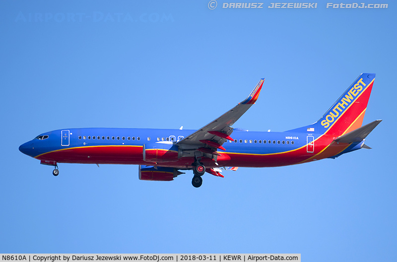 N8610A, 2013 Boeing 737-8H4 C/N 36635, Boeing 737-8H4 - Southwest Airlines  C/N 36635, N8610A