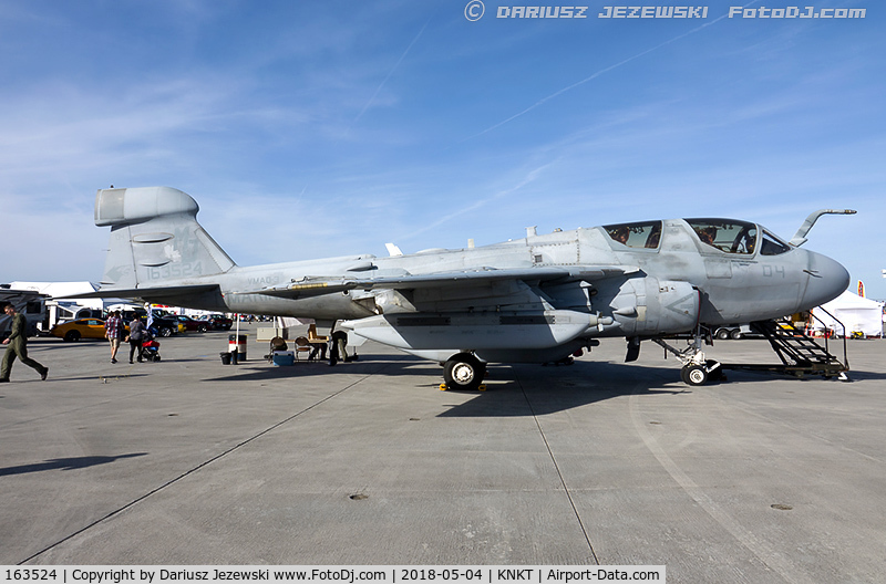 163524, Grumman EA-6B Prowler C/N P-151, EA-6B Prowler 163524 MD-04 from VMAQ-3 