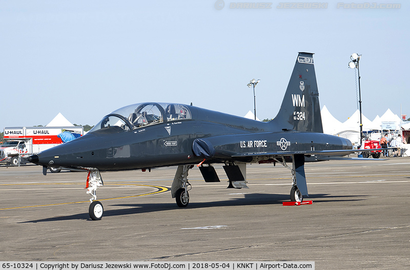 65-10324, 1965 Northrop T-38A-60-NO C/N N.5743, T-38A Talon 65-10324 WM from 394th CTS 509Th OG Whiteman AFB, MO