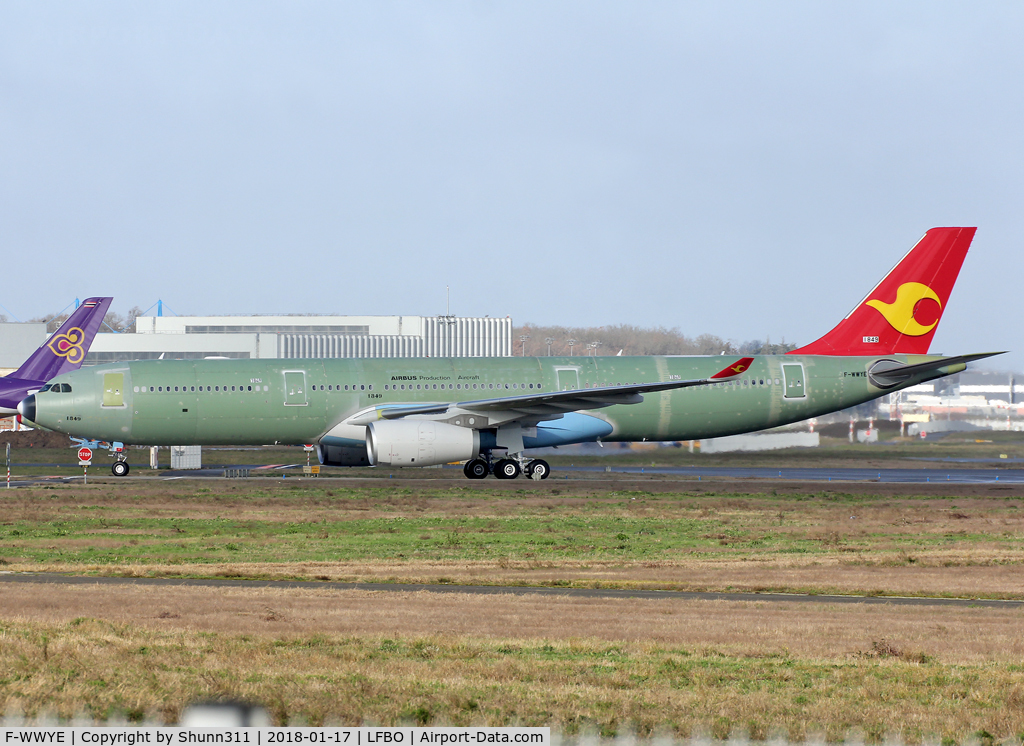 F-WWYE, 2017 Airbus A330-343 C/N 1849, C/n 1849 - For Tianjin Airlines