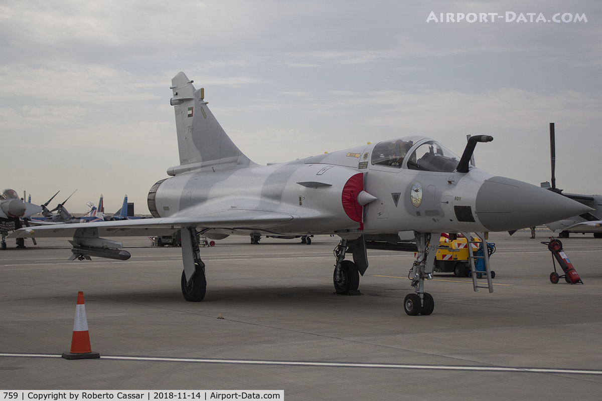 759, Dassault Mirage 2000-9EAD C/N 759, BIAS 2018 - SAKHIR AIRBASE OBKH