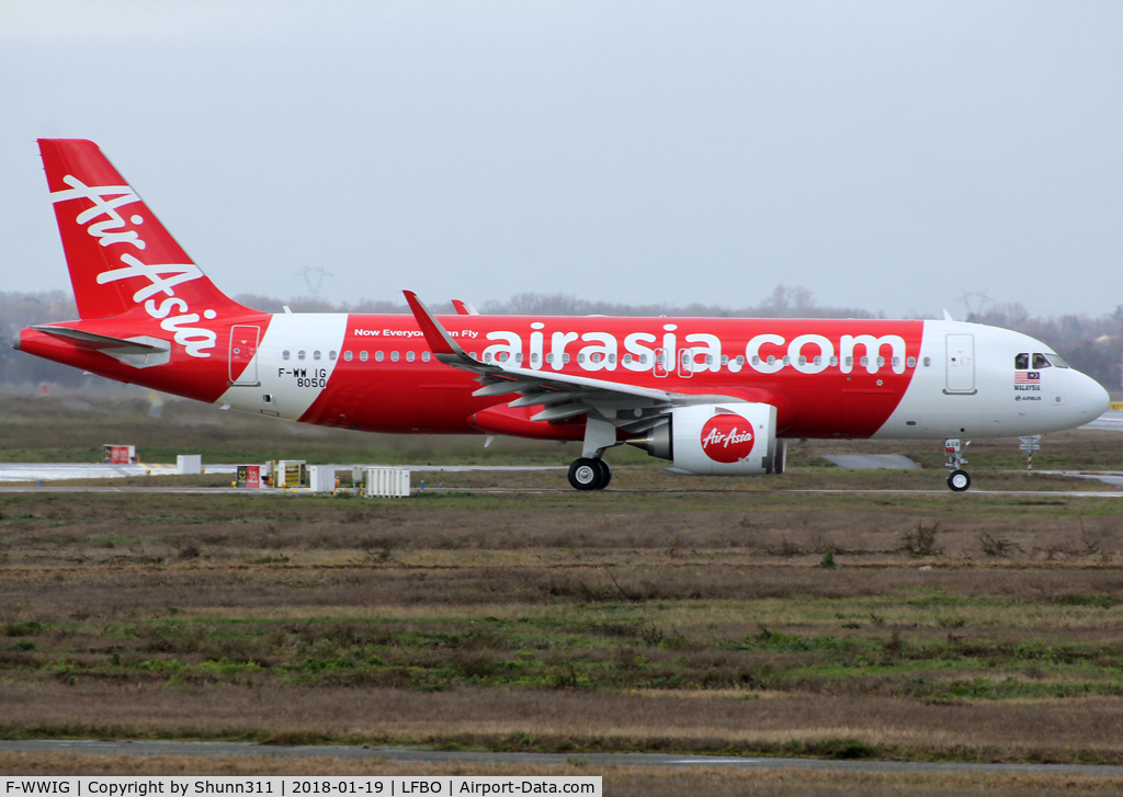 F-WWIG, 2017 Airbus A320-251N C/N 8050, C/n 8050 - To be 9M-AGR