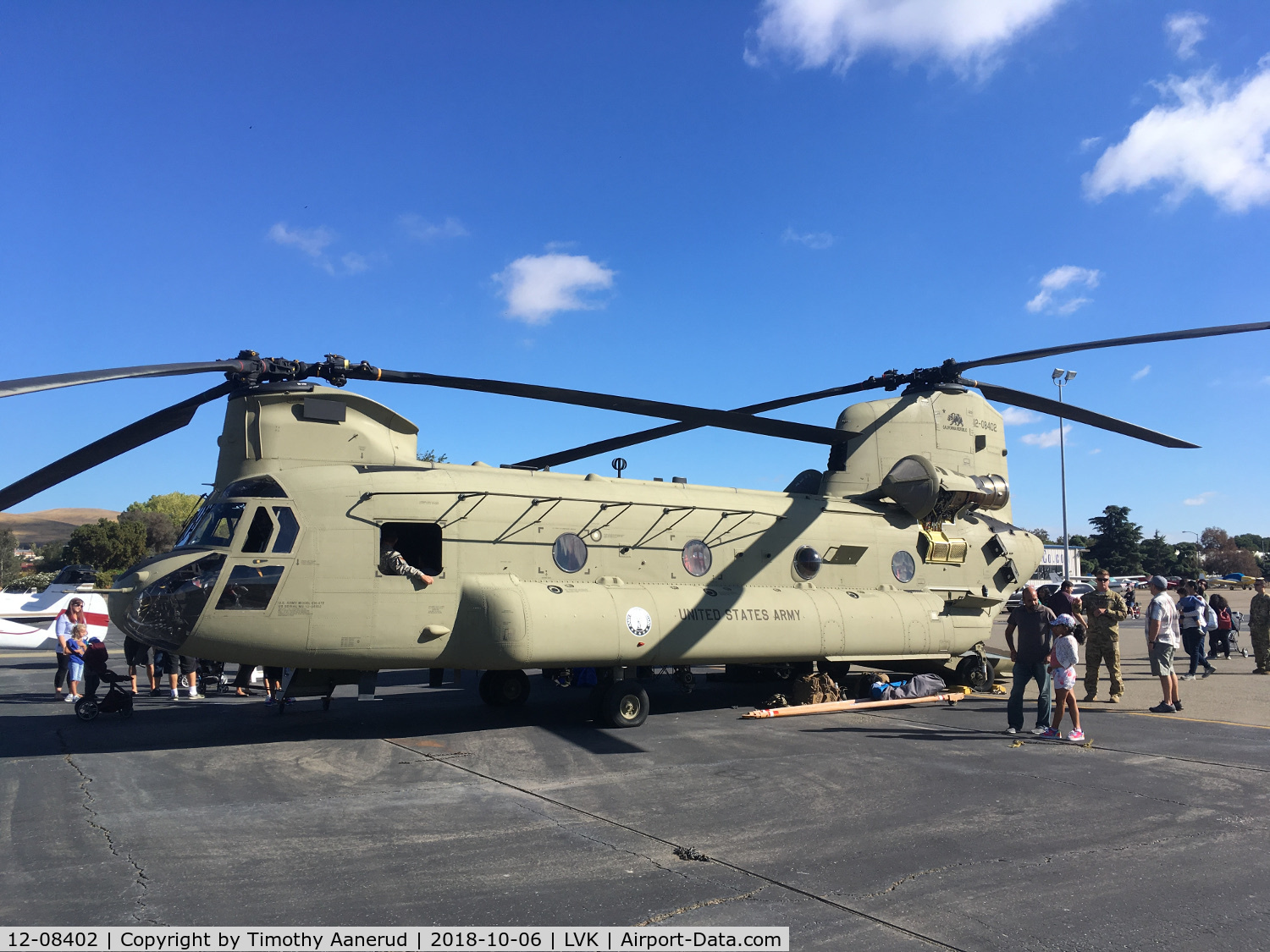 12-08402, 2014 Boeing CH-47F Chinook C/N M.8402, 2014 Boeing CH-47F Chinook, c/n: M.8402, 2018 Livermore Open House