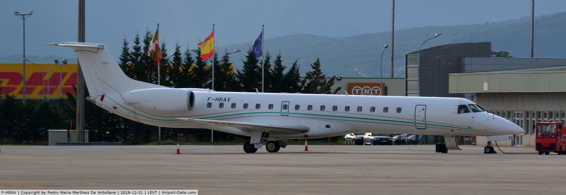 F-HRAV, 1999 Embraer ERJ-145LU (EMB-145LU) C/N 145147, Foronda - Vitoria-Gasteiz - Euskadi - España