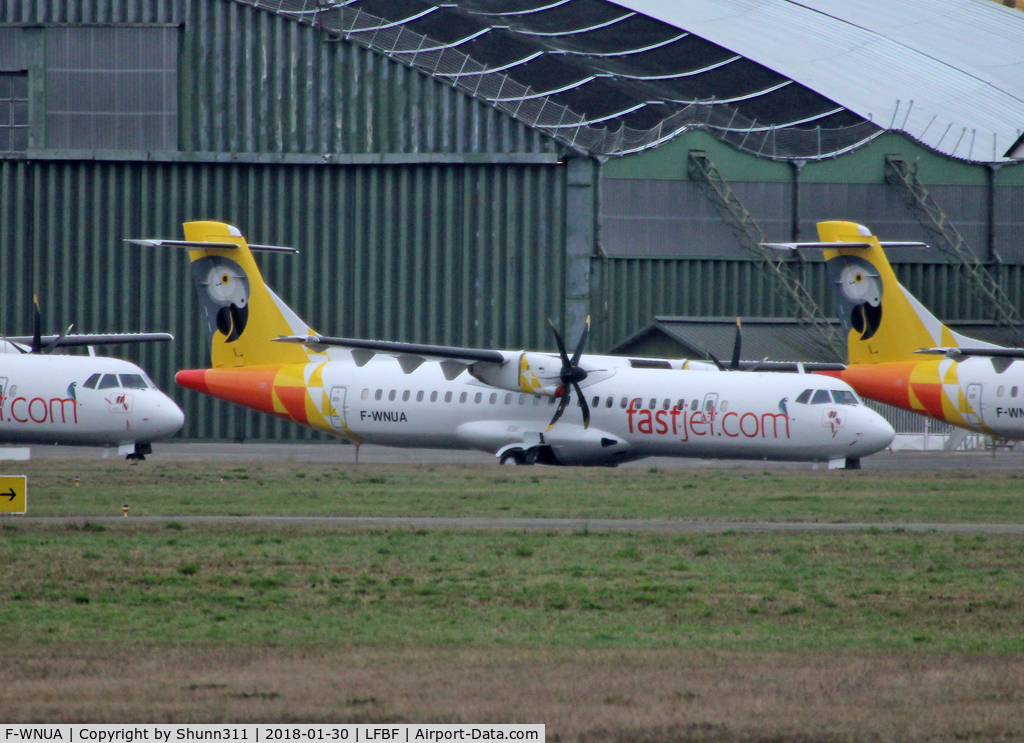 F-WNUA, 2012 ATR 72-600 (72-212A) C/N 1047, C/n 1047 - Fastjet ntu as 5H-FJJ
