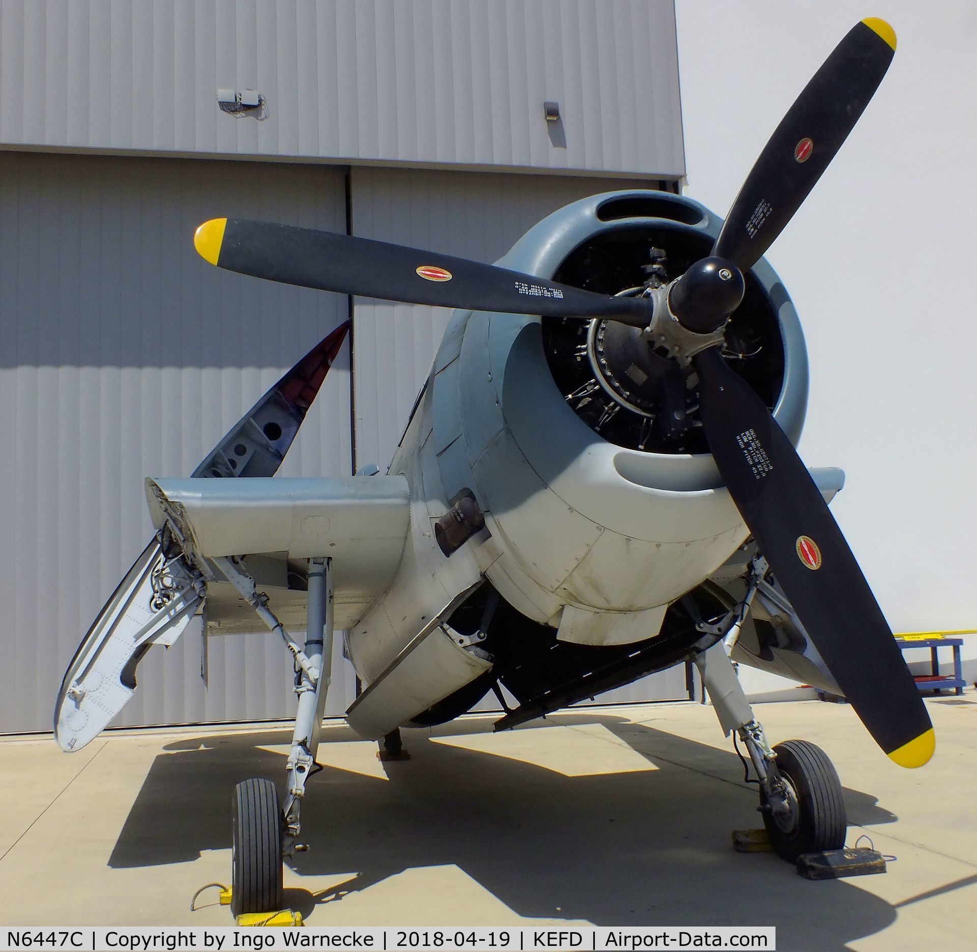 N6447C, 1945 Grumman TBM-3E Avenger C/N 53575, Grumman (General Motors) TBM-3E Avenger at the Lone Star Flight Museum, Houston TX