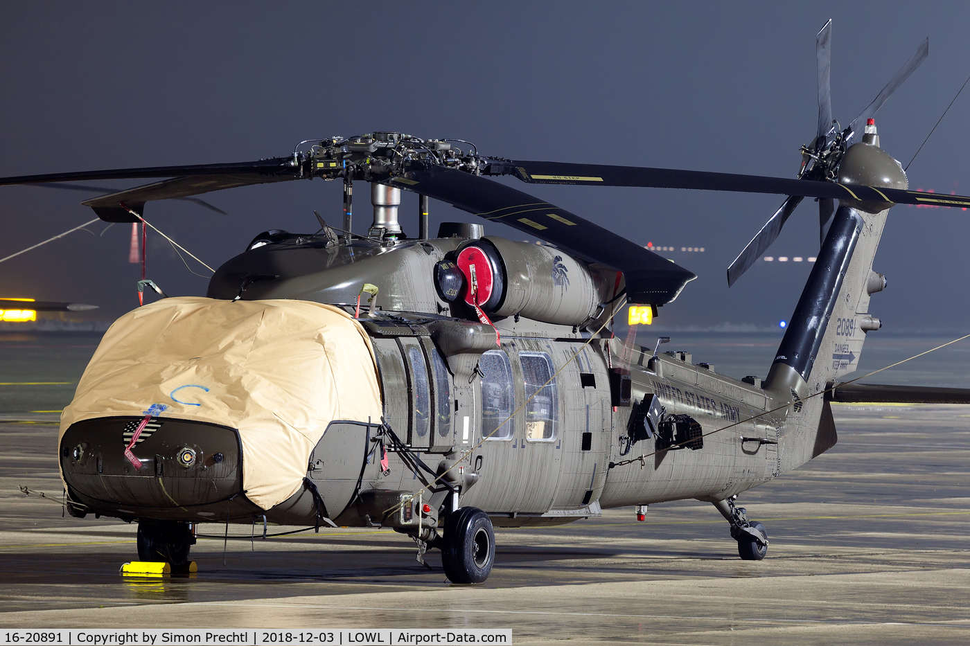 16-20891, Sikorsky UH-60M Black Hawk C/N 704927, 16-20891 @ Linz Airport