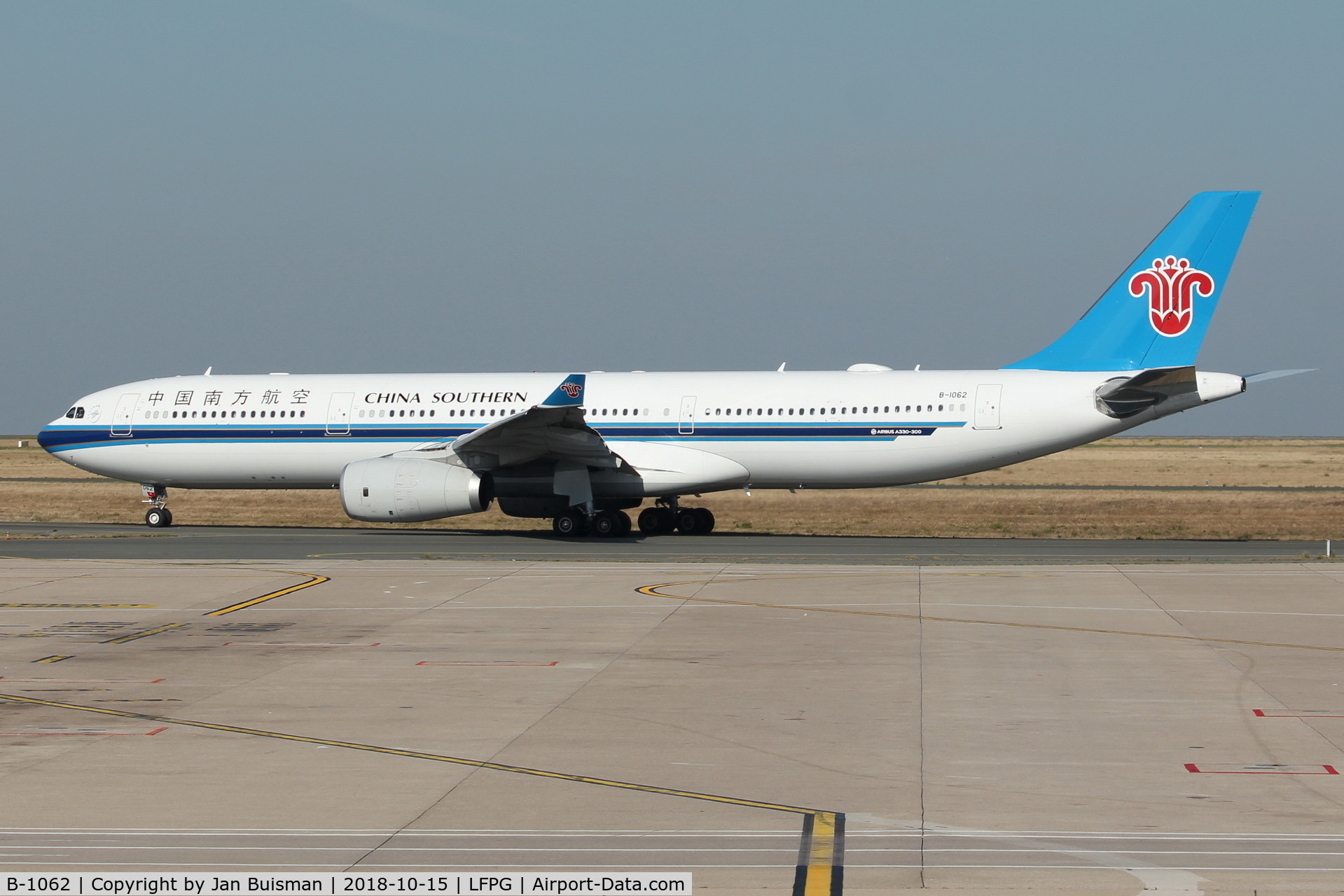 B-1062, 2018 Airbus A330-343E C/N 1846, China Southern Airlines