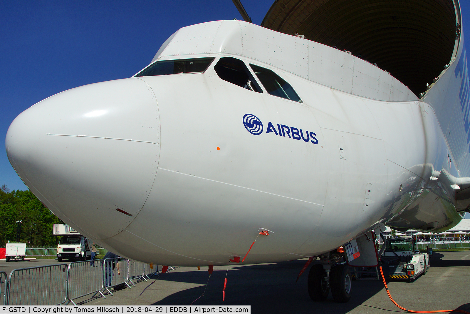 F-GSTD, 1998 Airbus A300B4-608ST Beluga C/N 776, ILA 2018