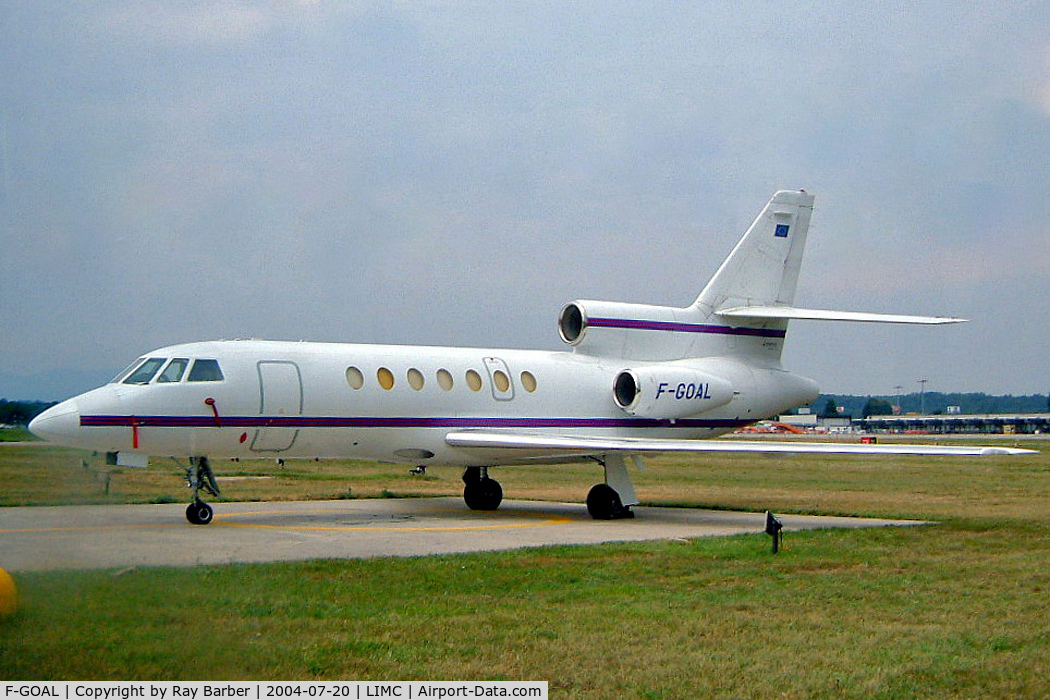 F-GOAL, 1983 Dassault Falcon 50 C/N 131, F-GOAL   Dassault Falcon 50 [131] Milan-Malpensa~I 20/07/2004