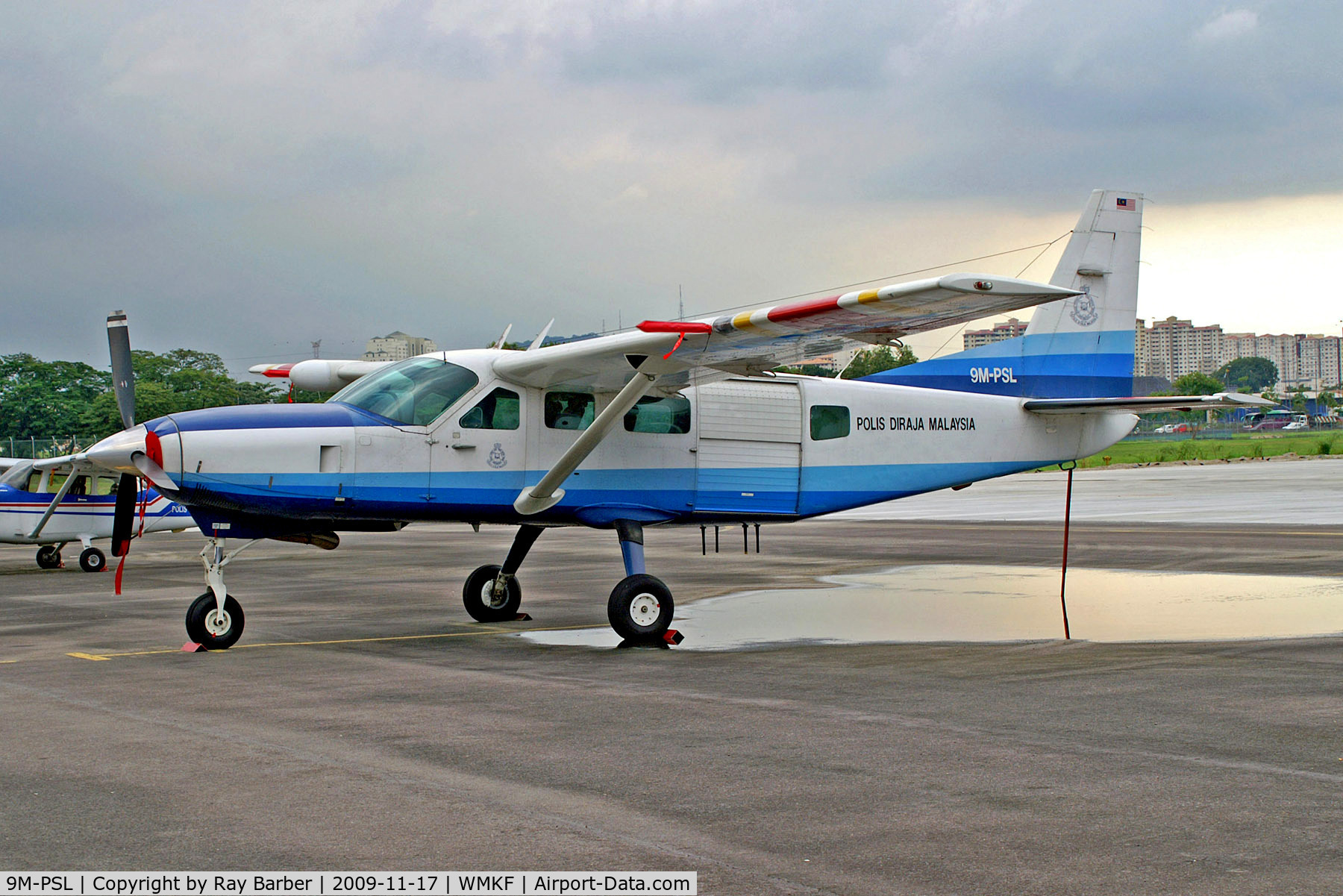 9M-PSL, 1993 Cessna 208 Caravan I C/N 20800229, 9M-PSL   Cessna 208 Caravan [208-00229] (Police-Malaysia) Kuala Lumpur (Sungai Besi / Simpang)~9M 17/11/2009