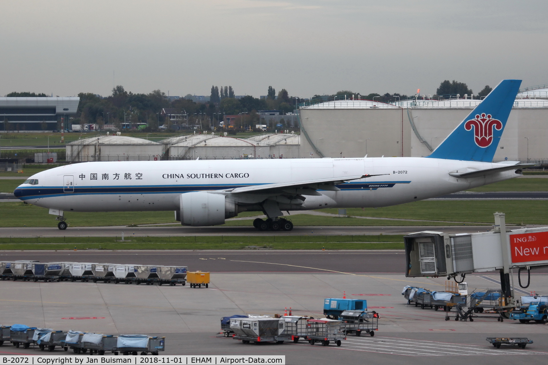 B-2072, 2009 Boeing 777-F1B C/N 37310, China Southern Airlines Cargo