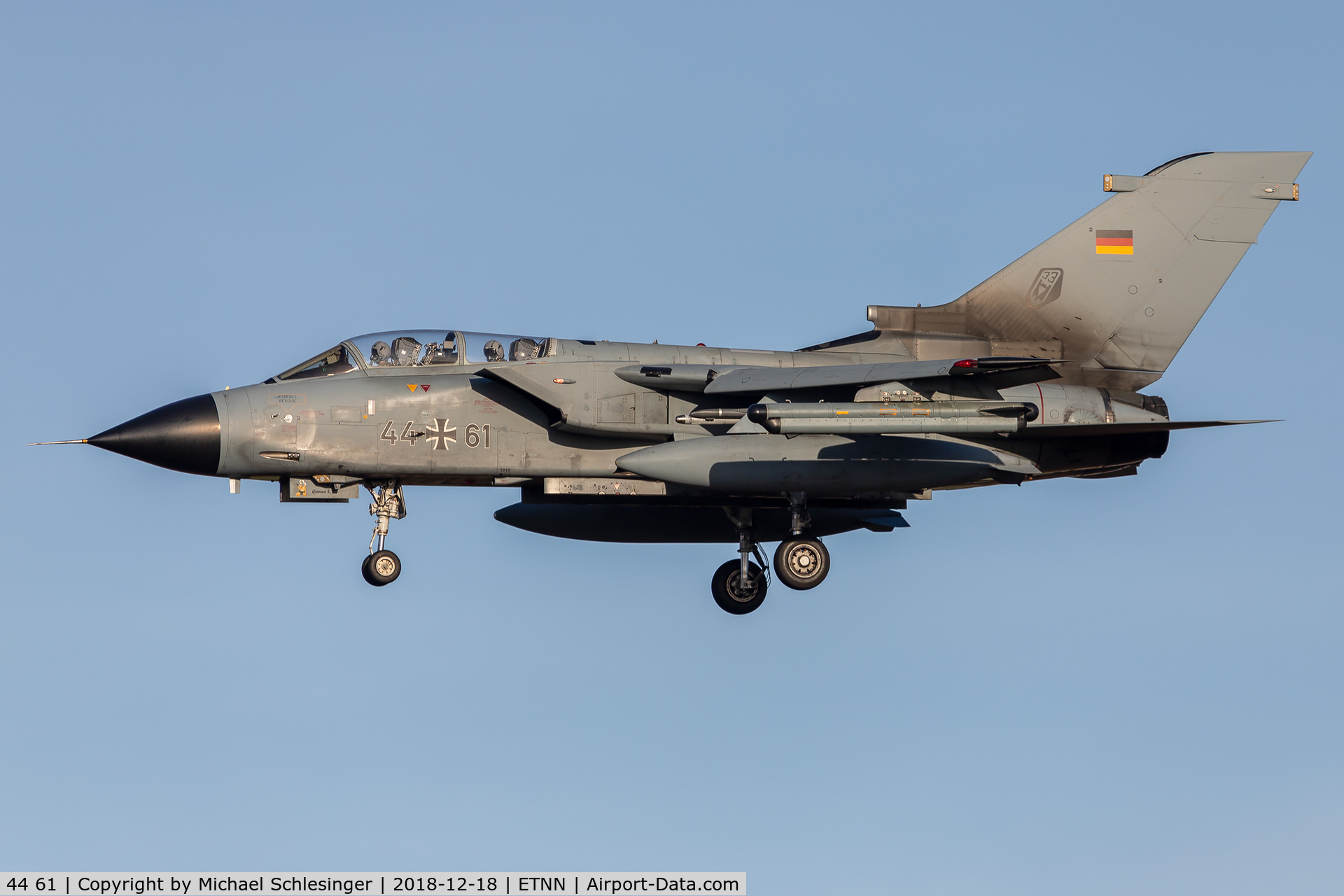 44 61, Panavia Tornado IDS C/N 407/GS118/4161, 44+61 - Panavia Tornado IDS - German Air Force (TaktLwG-33)