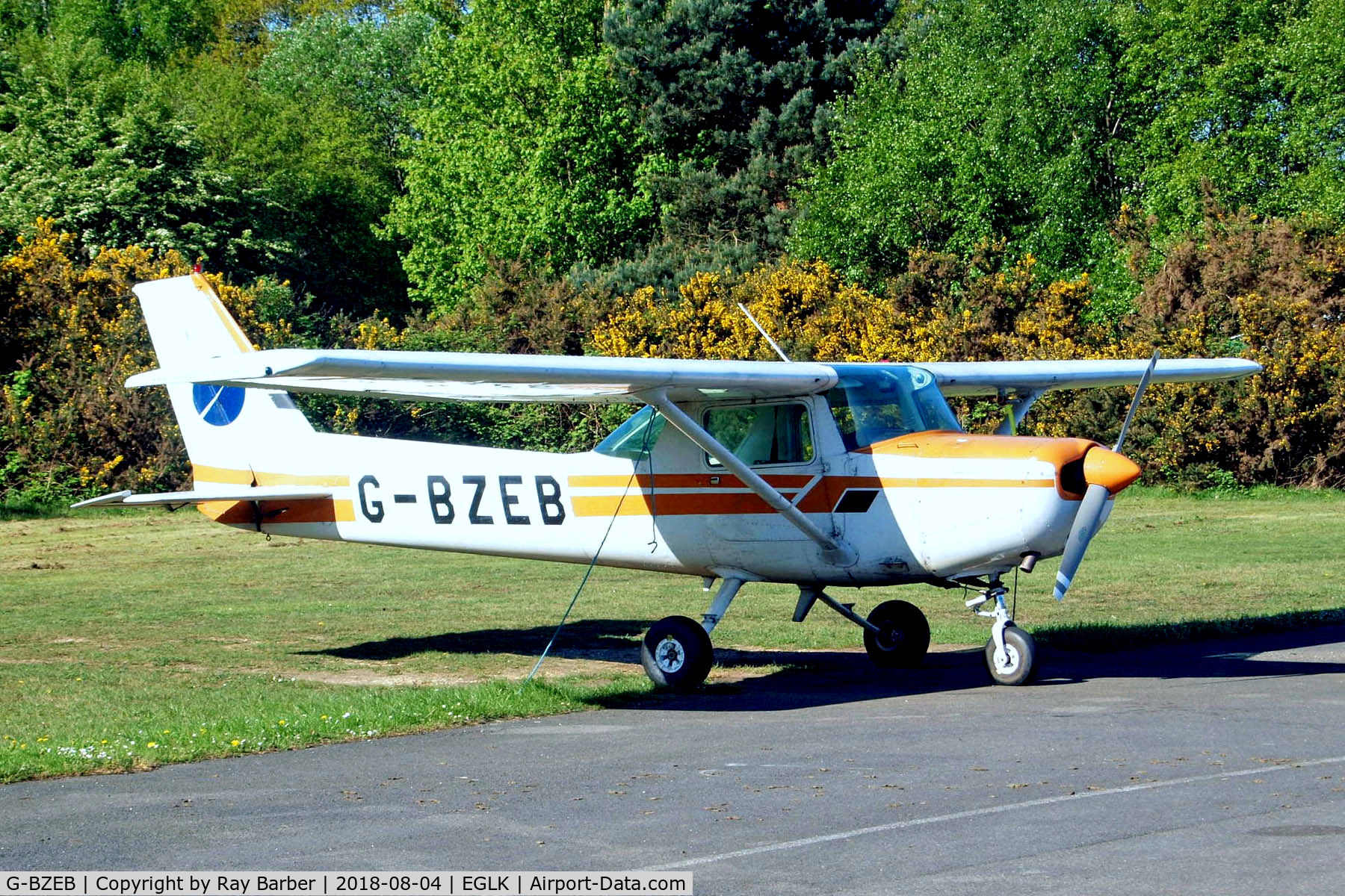 G-BZEB, 1979 Cessna 152 C/N 152-82772, G-BZEB   Cessna 152 [152-82772] Blackbushe~G 04/08/2018