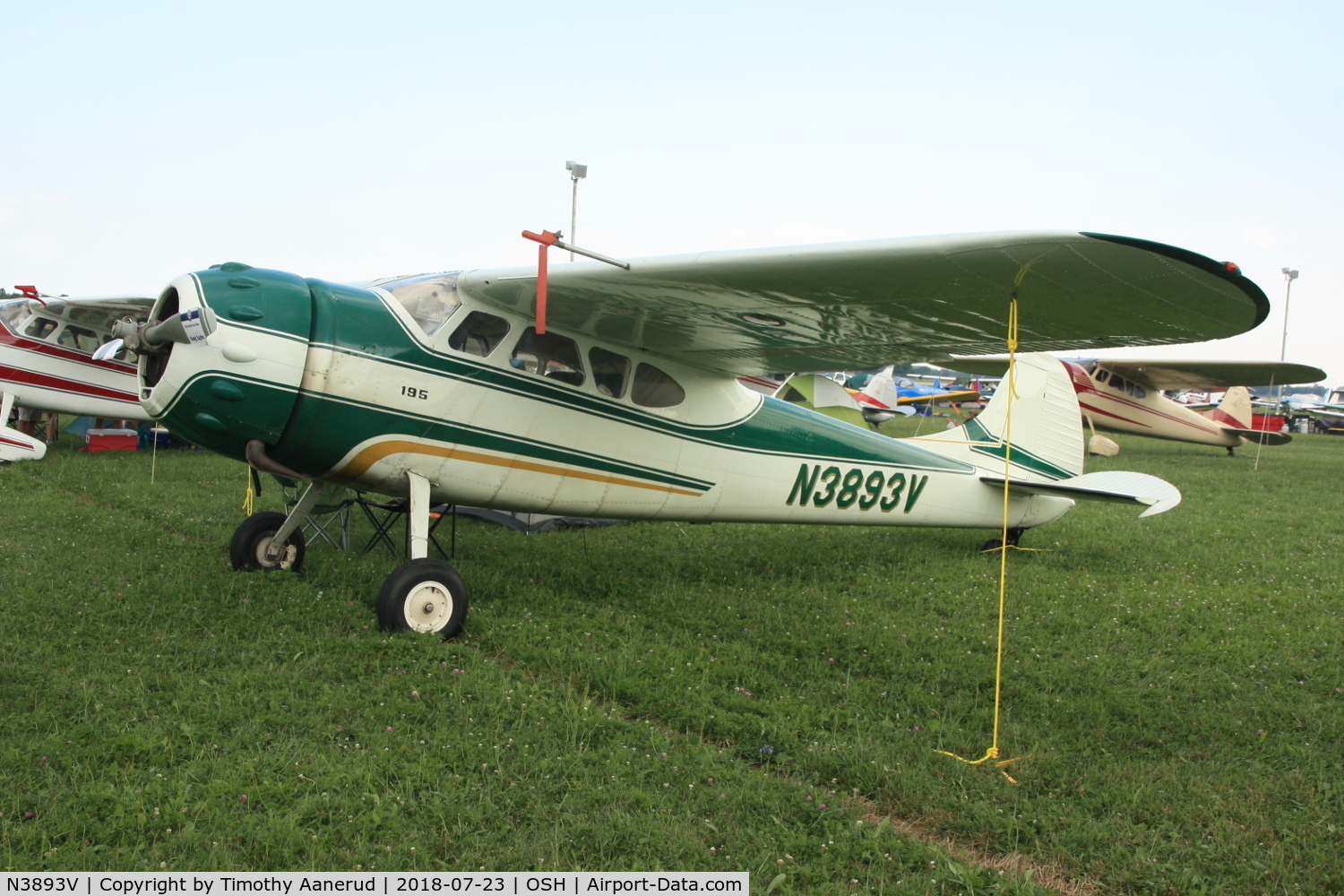 N3893V, 1949 Cessna 195 C/N 7365, 1949 Cessna 195, c/n: 7365