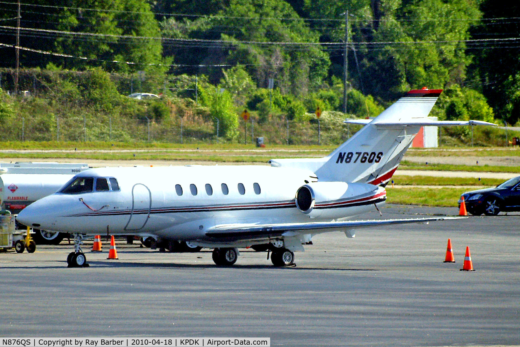 N876QS, 2002 Raytheon Hawker 800XP C/N 258586, N876QS   Hawker-Siddeley HS.125/800XP [258586] (NetJets) Atlanta-Dekalb Peachtree~N 18/04/2010