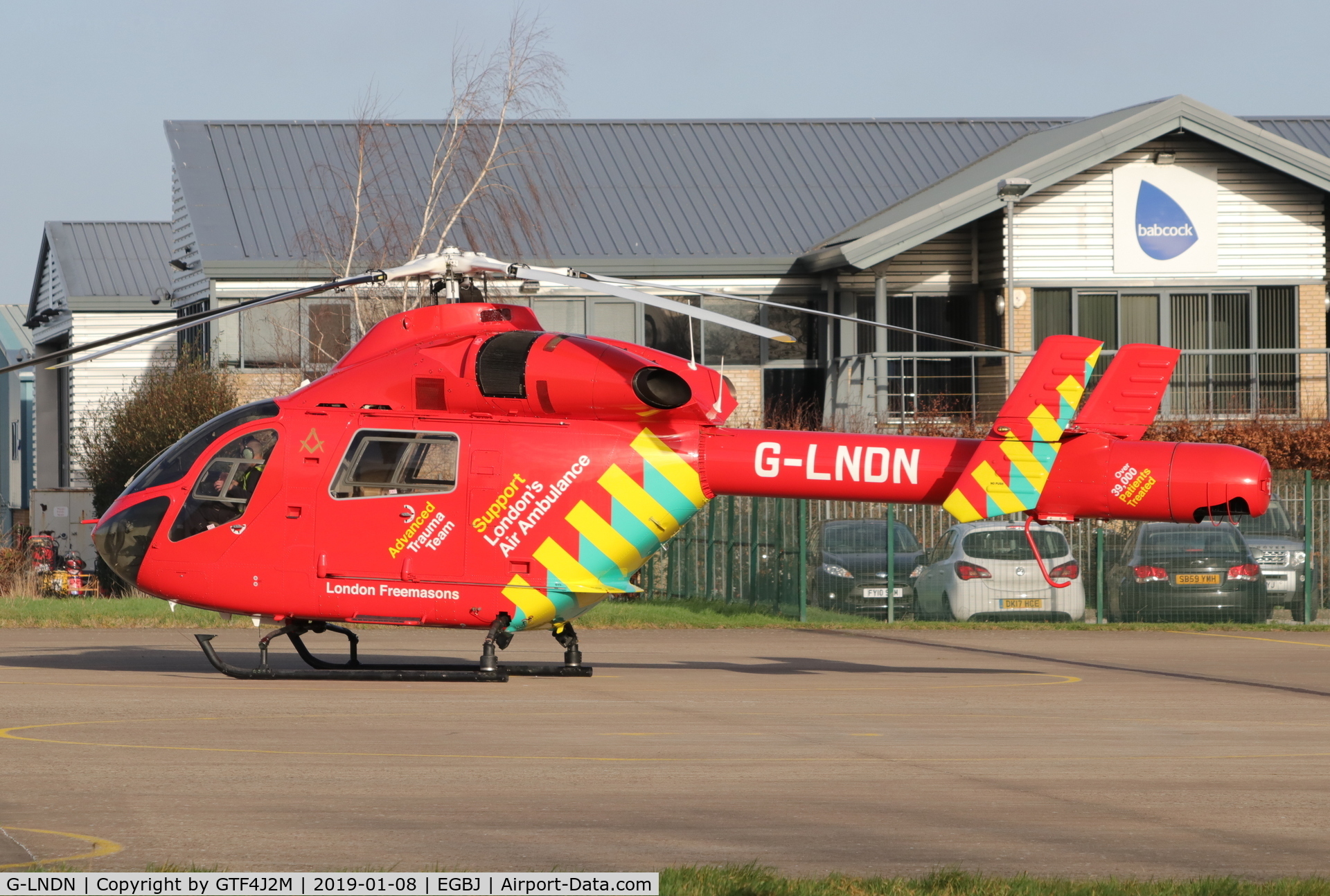 G-LNDN, 2008 MD Helicopters MD-900 Explorer C/N 900-00125, G-LNDN at Staverton 08Jan19