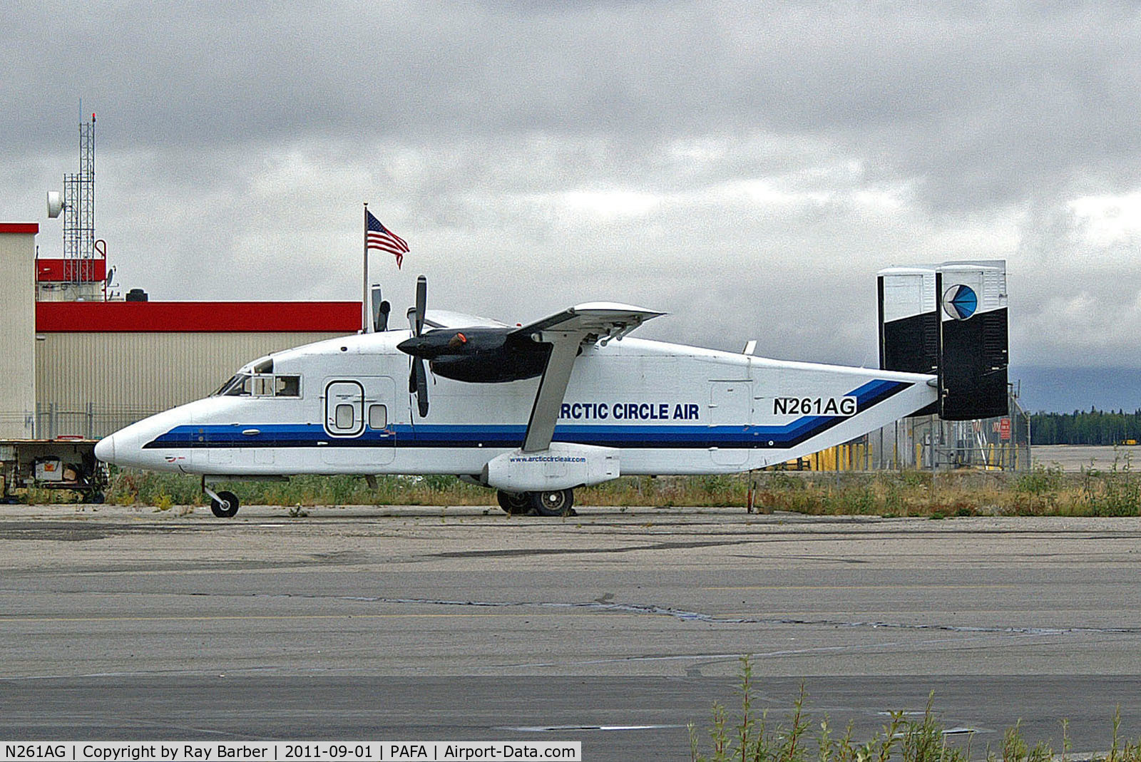 N261AG, 1985 Short SD3-30 C/N SH3117, N261AG   Short SD.330-100 (C-23A) [SH3117] (Arctic Circle Air Service) Fairbanks~N 01/09/2011