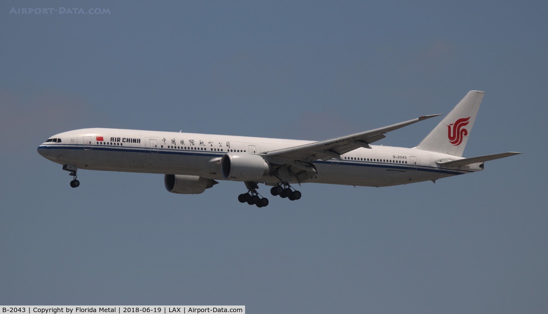 B-2043, 2013 Boeing 777-39L/ER C/N 41441, Air China