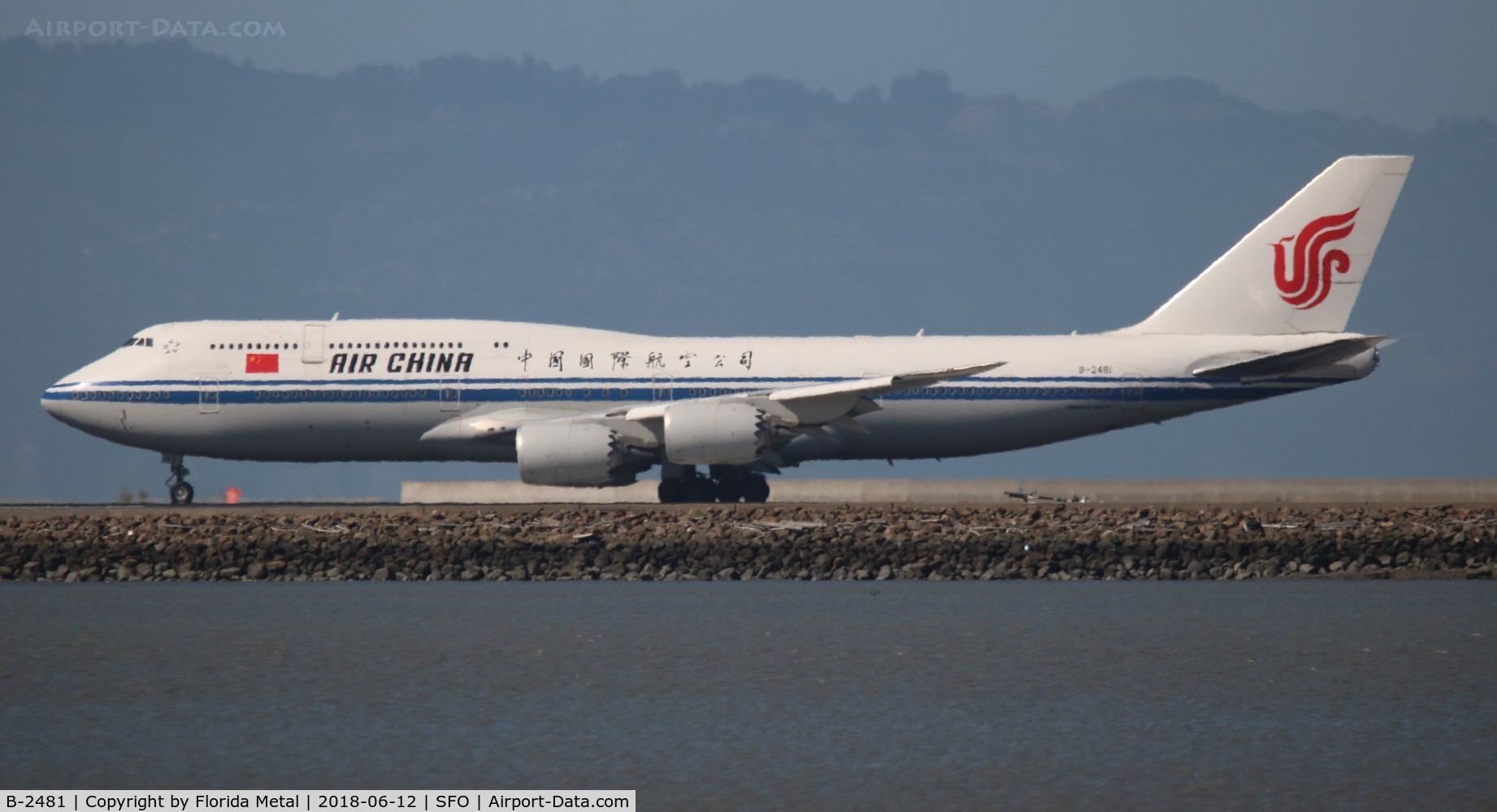 B-2481, 2015 Boeing 747-89L C/N 41847, Air China