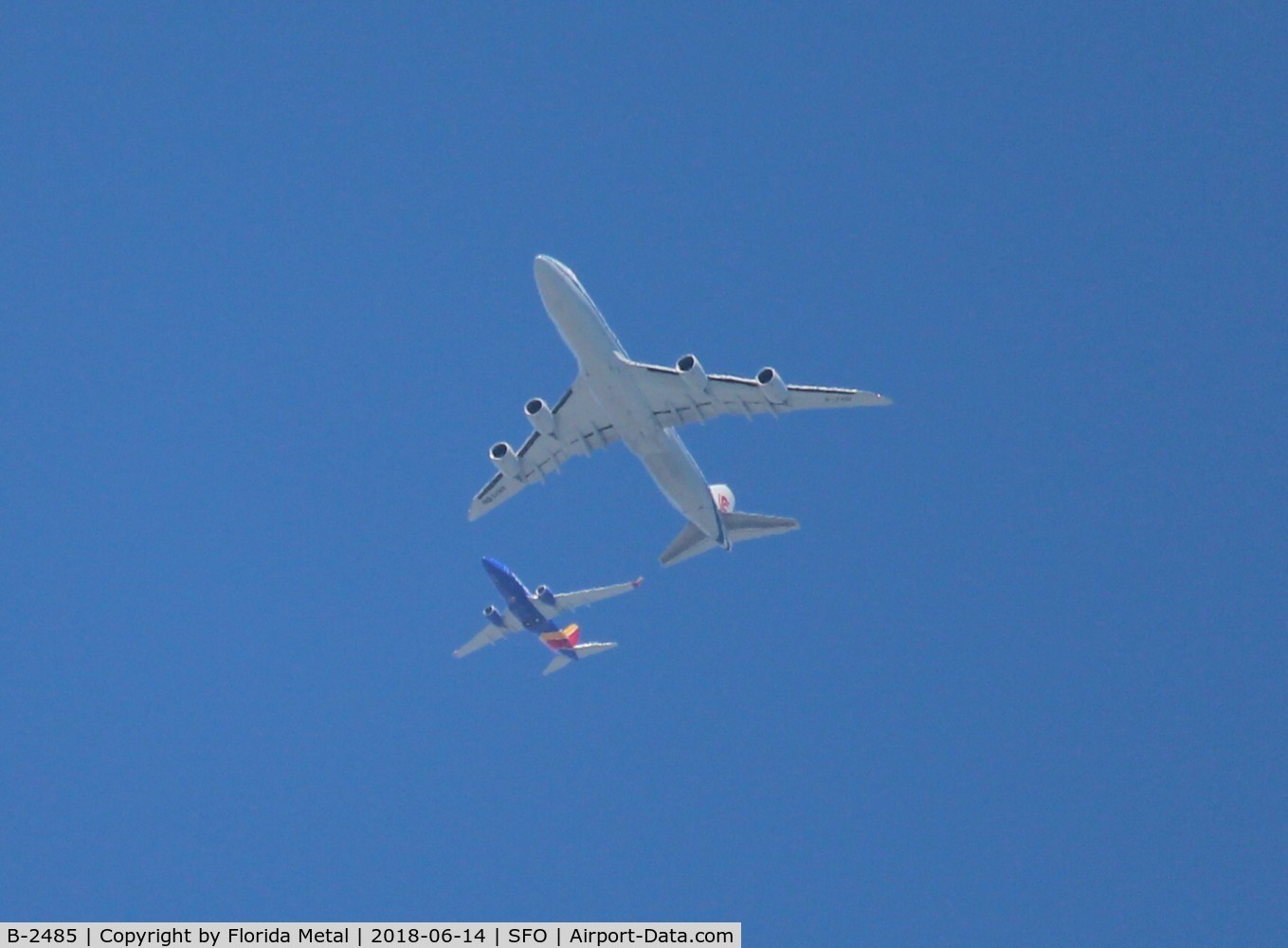 B-2485, 2014 Boeing 747-89L C/N 41191, Air China