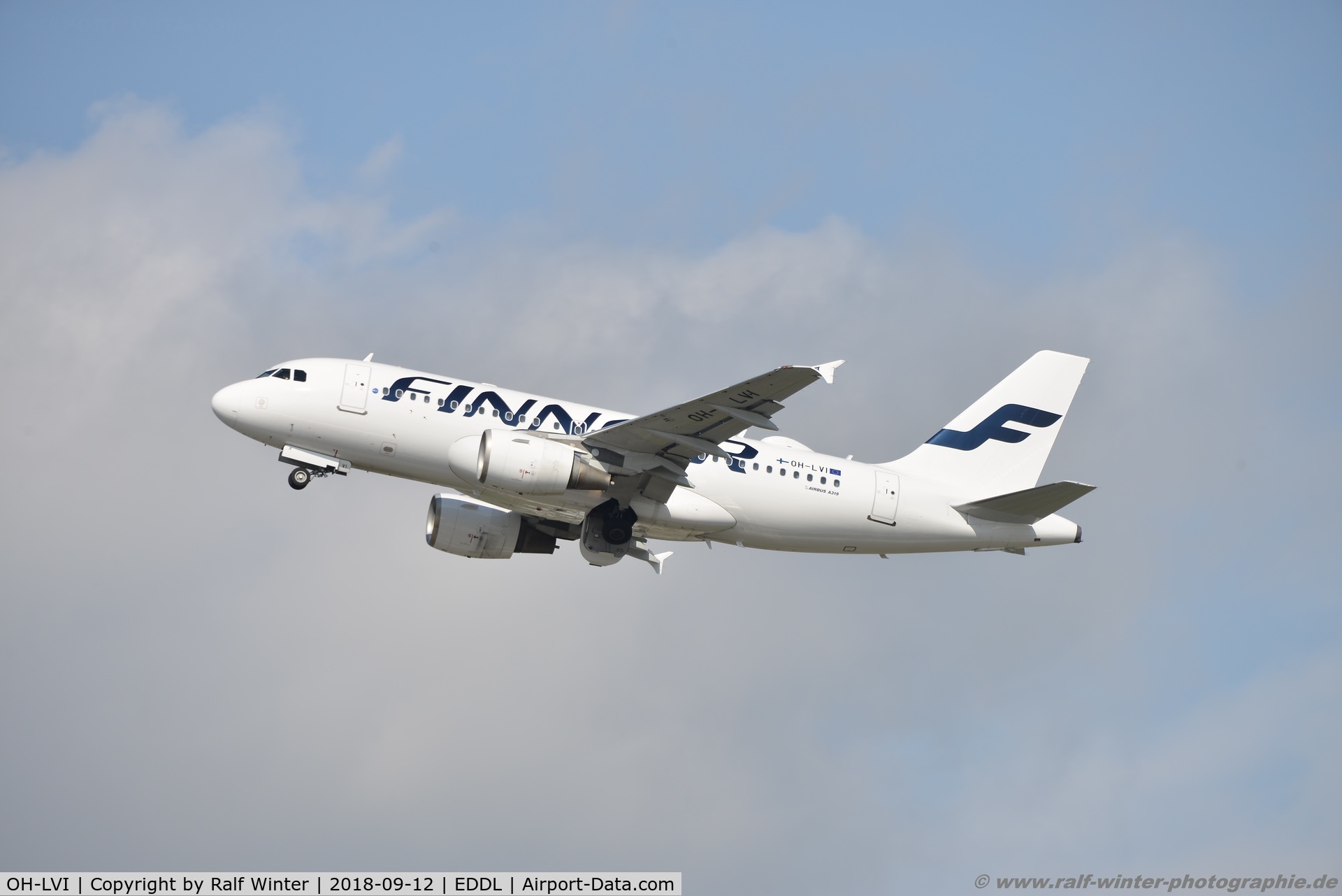 OH-LVI, 2000 Airbus A319-112 C/N 1364, Airbus A319-112 - AY FIN Finnair - 1364 - OH-LVI - 12.09.2018 - DUS