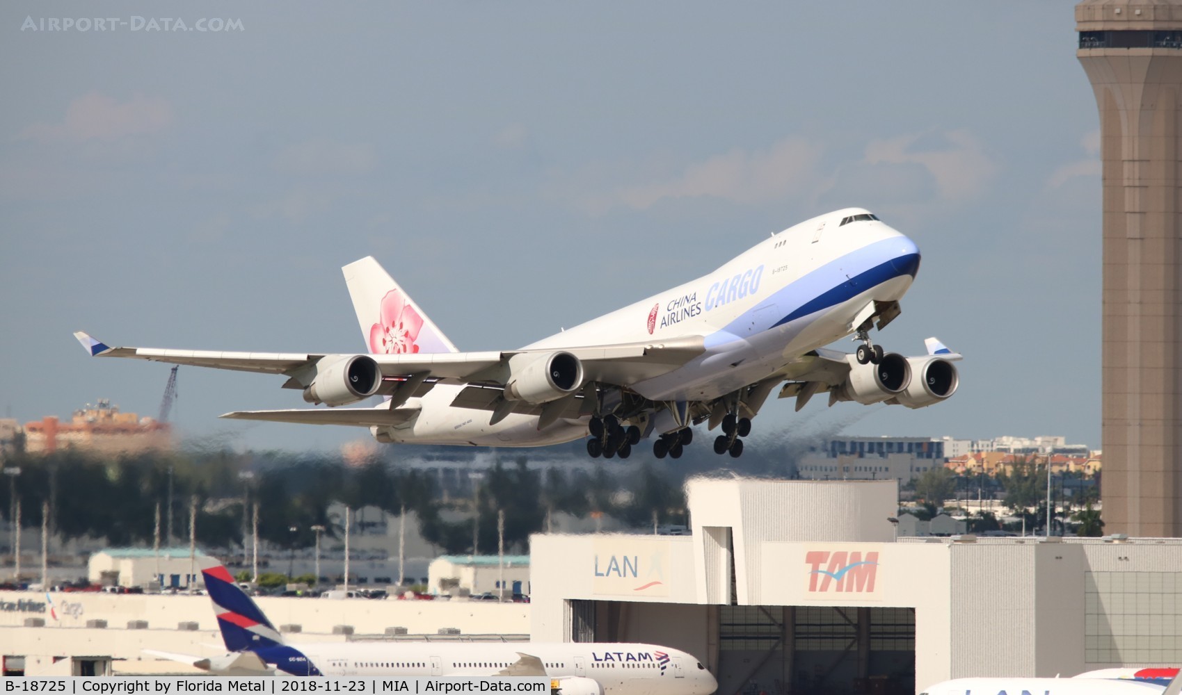 B-18725, 2007 Boeing 747-409F/SCD C/N 30771, China Airlines Cargo