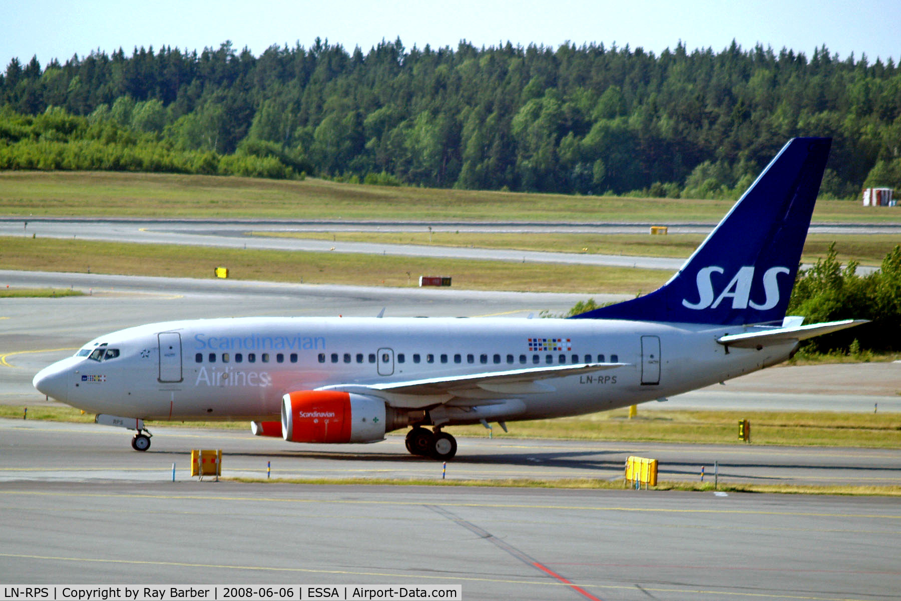LN-RPS, 1998 Boeing 737-683 C/N 28298, LN-RPS   Boeing 737-683 [28298] (SAS Scandinavian Airlines) Stockholm-Arlanda~SE 06/06/2008