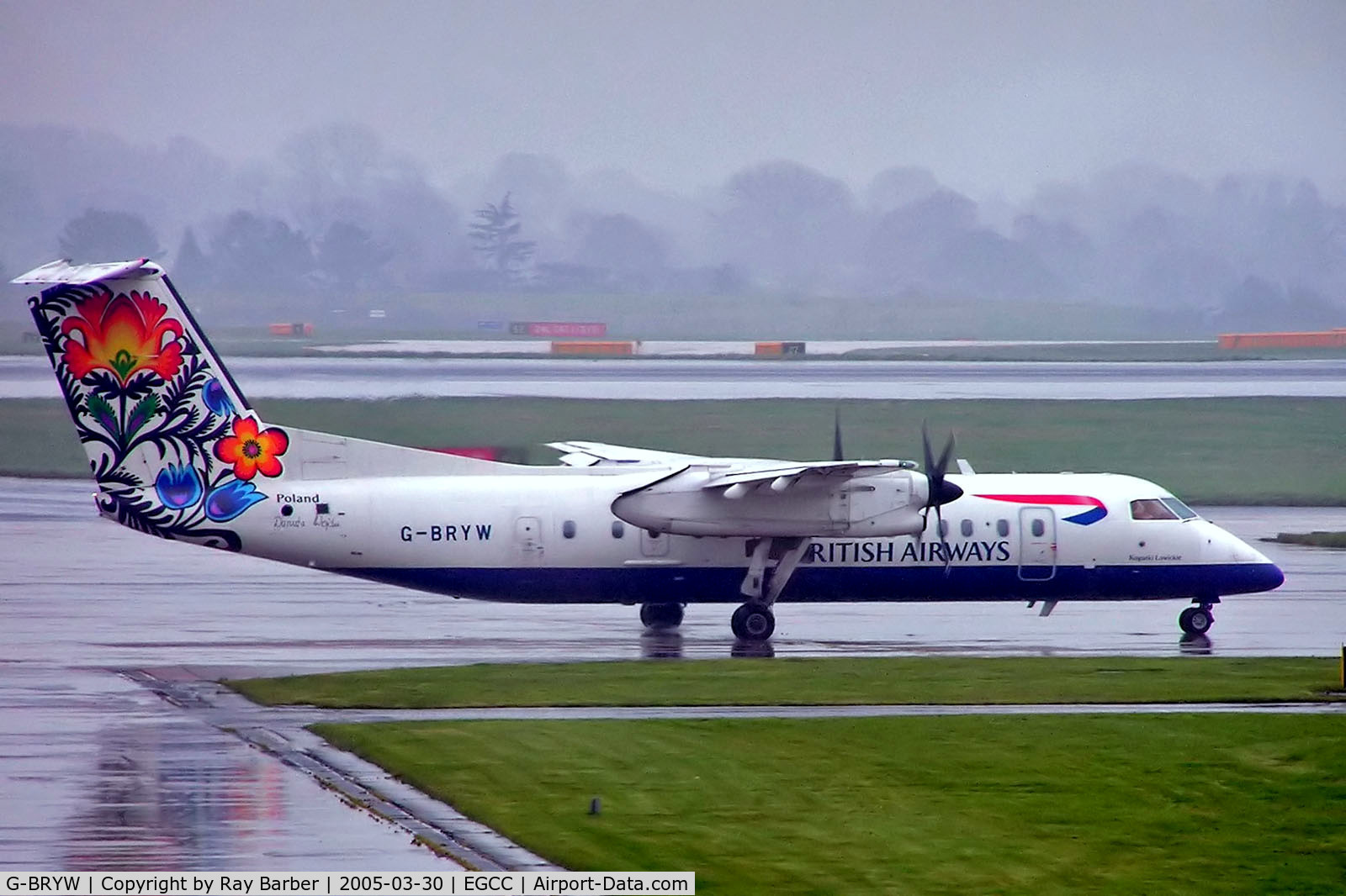 G-BRYW, 1997 De Havilland Canada DHC-8-311 Dash 8 C/N 474, G-BRYW   De Havilland Canada DHC-8Q-311B Dash 8 [474] (British Airways CitiExpress) Manchester-Ringway~G 30/03/2005