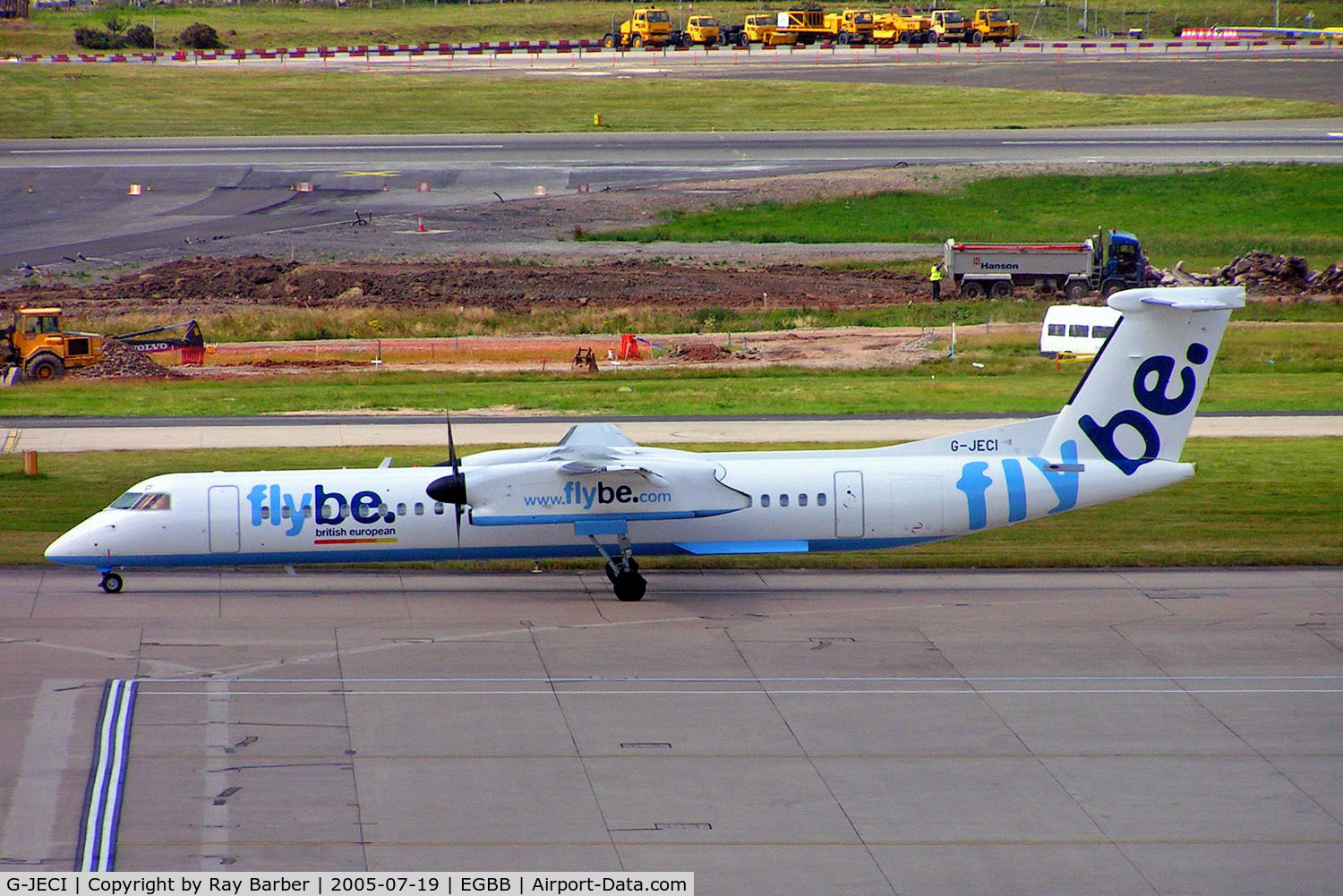 G-JECI, 2005 De Havilland Canada DHC-8-402Q Dash 8 C/N 4105, G-JECI   De Havilland Canada DHC-8Q-402 Dash 8 [4105] (Flybe) Birmingham Int'l~G 19/07/2005