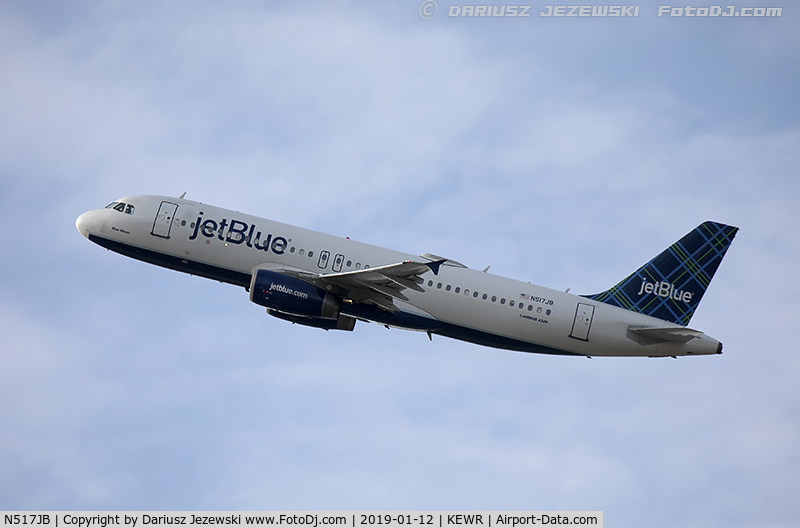 N517JB, 2000 Airbus A320-232 C/N 1327, Airbus A320-232 - 