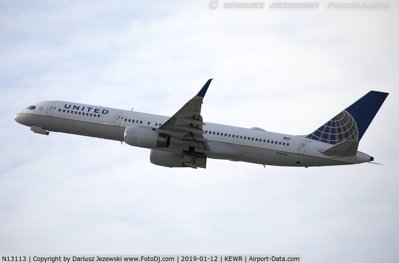 N13113, 1995 Boeing 757-224 C/N 27555, Boeing 757-224 - United Airlines  C/N 27555, N13113