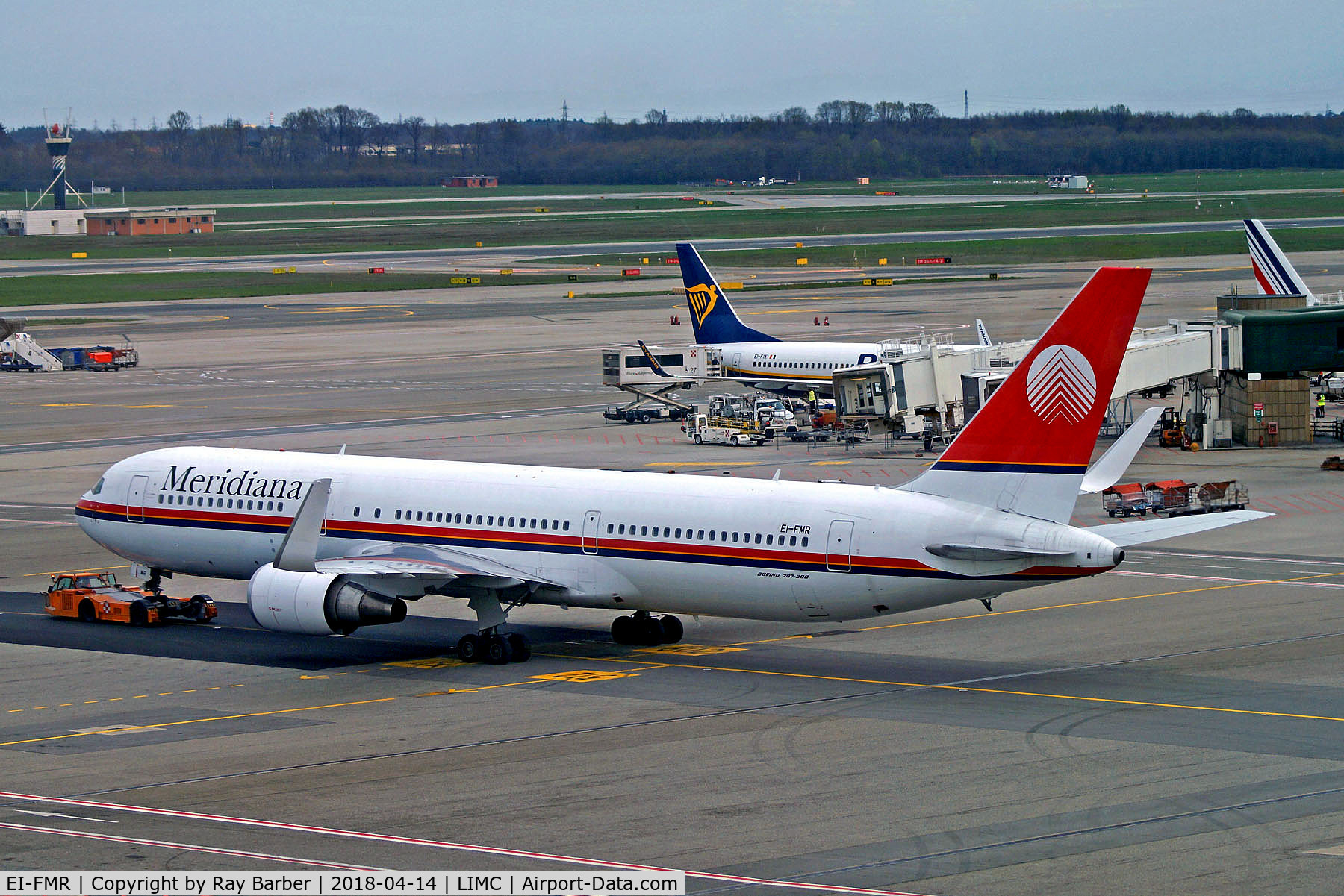 EI-FMR, 1997 Boeing 767-304/ER (BCF) C/N 28042, EI-FMR   Boeing 767-304ER [28042] (Meridiana) Milan-Malpensa~I 14/04/2018