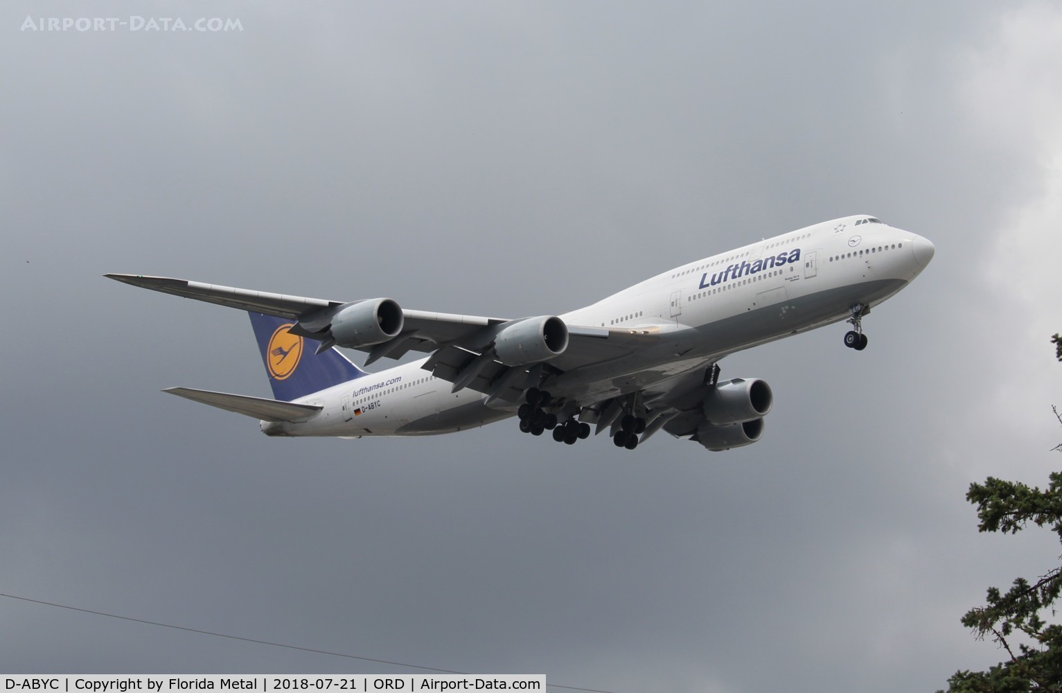 D-ABYC, 2012 Boeing 747-830 C/N 37828, Lufthansa