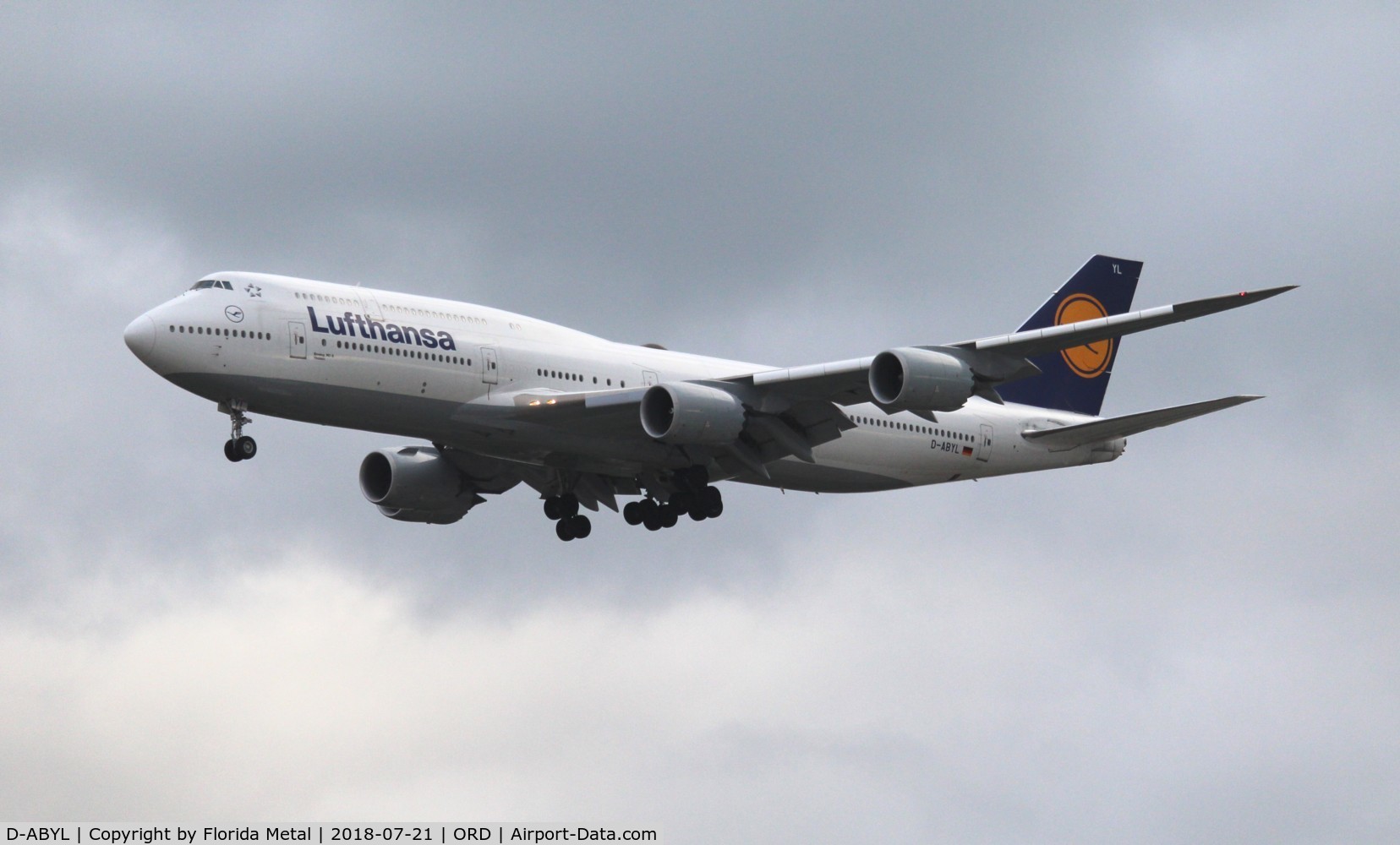 D-ABYL, 2014 Boeing 747-830 C/N 37836, Lufthansa