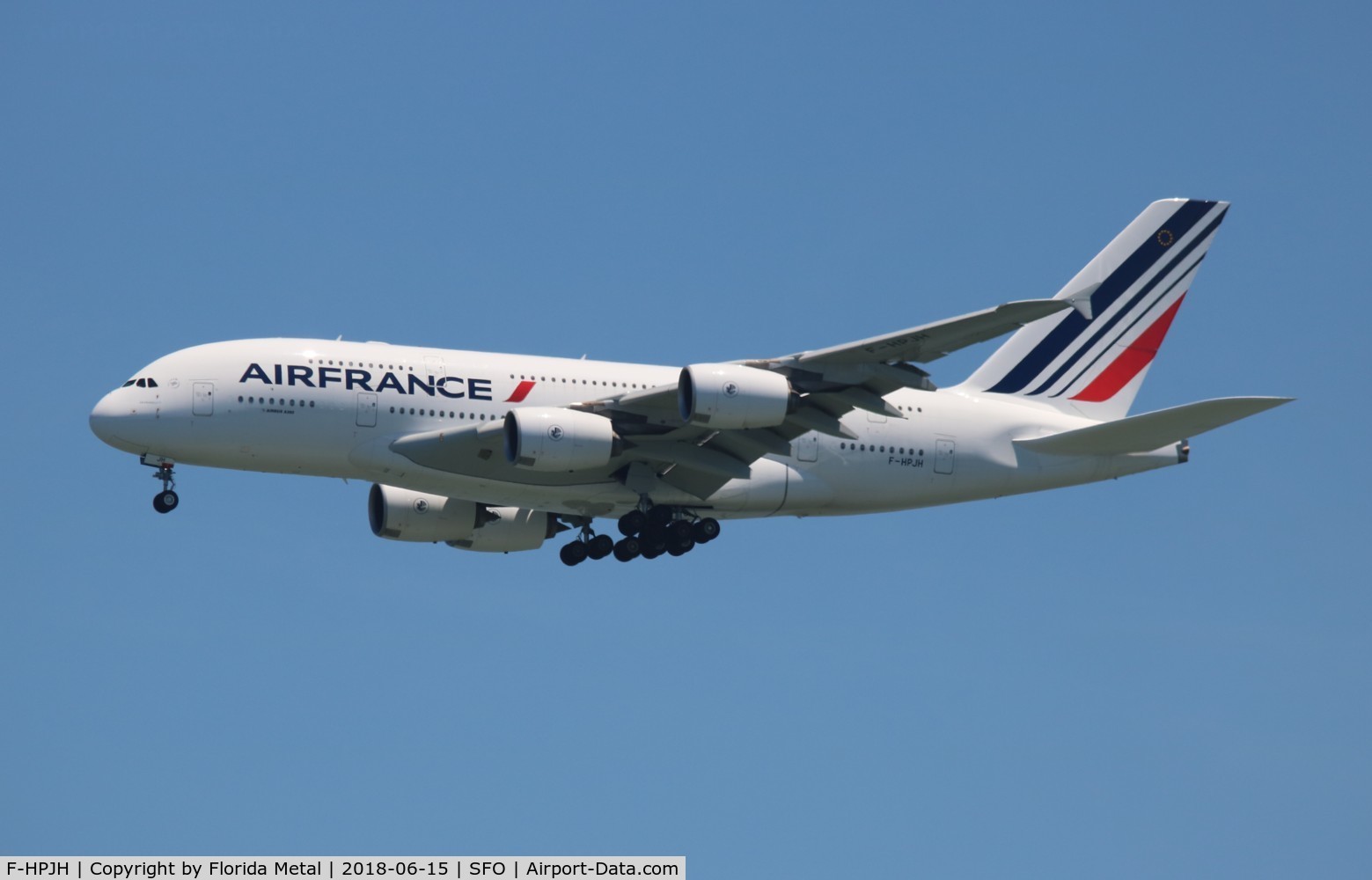 F-HPJH, 2011 Airbus A380-861 C/N 099, Air France