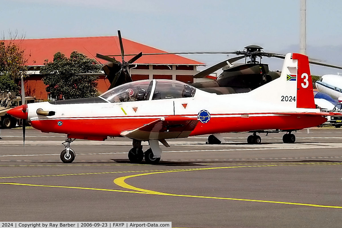 2024, Pilatus PC-7 Mk.II Astra C/N 124, 2024   Pilatus PC-7 II Astra [0124] (South African Air Force) Ysterplaat~ZS 23/09/2006