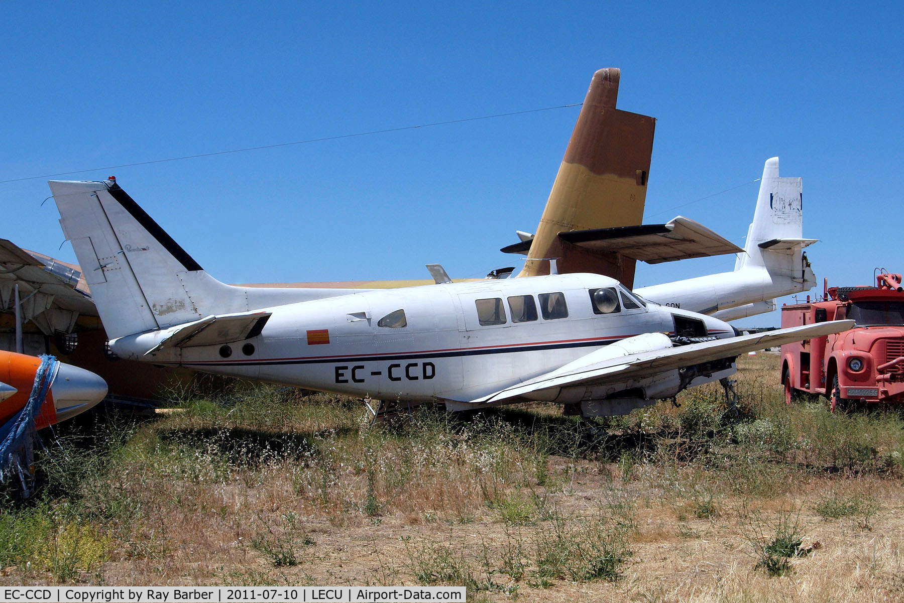 EC-CCD, Beech 65-80  Queen Air C/N LD-91, EC-CCD   Beech 65-80 Queen Air [LD-91] Cuatro Vientos~EC 10/07/2011