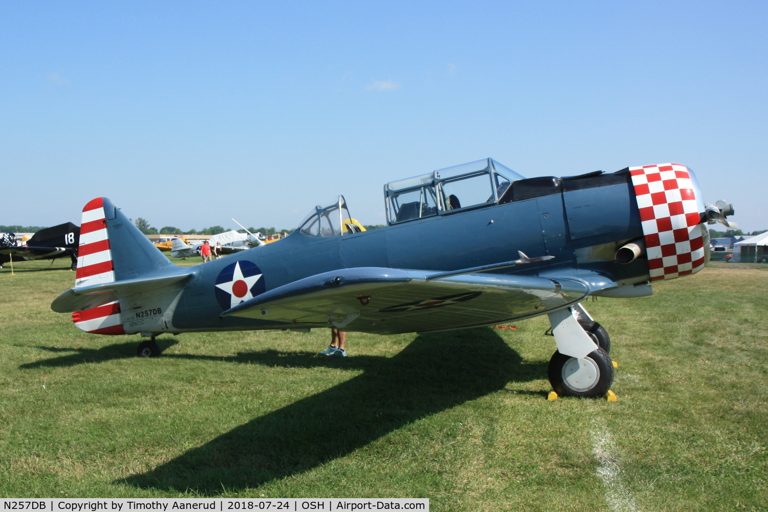 N257DB, 1952 North American T-6G Texan C/N 182-600, 1952 North American T-6G Texan, c/n: 182-600