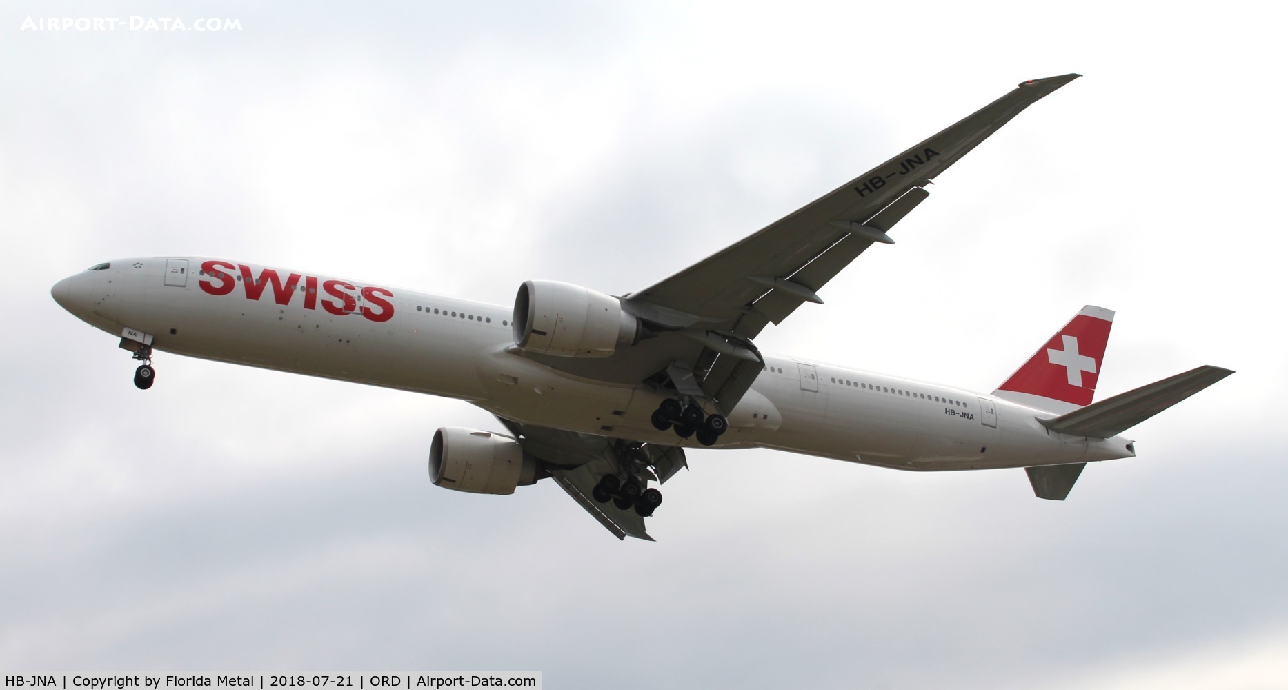 HB-JNA, 2015 Boeing 777-3DE/ER C/N 44582, Swiss