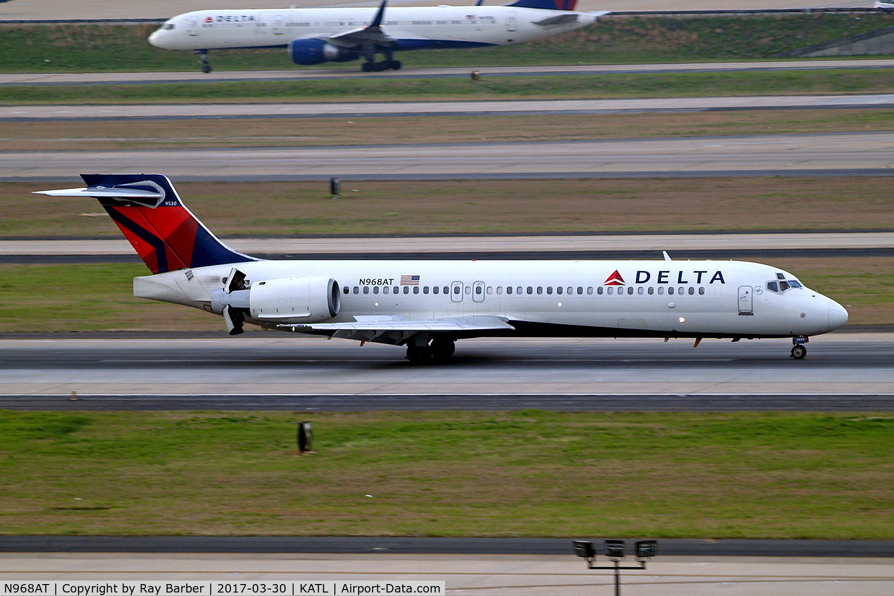 N968AT, 2001 Boeing 717-200 C/N 55029, N968AT   Boeing 717-2BD [55029] (Delta Air Lines) Atlanta-Hartsfield~N 30/03/2017
