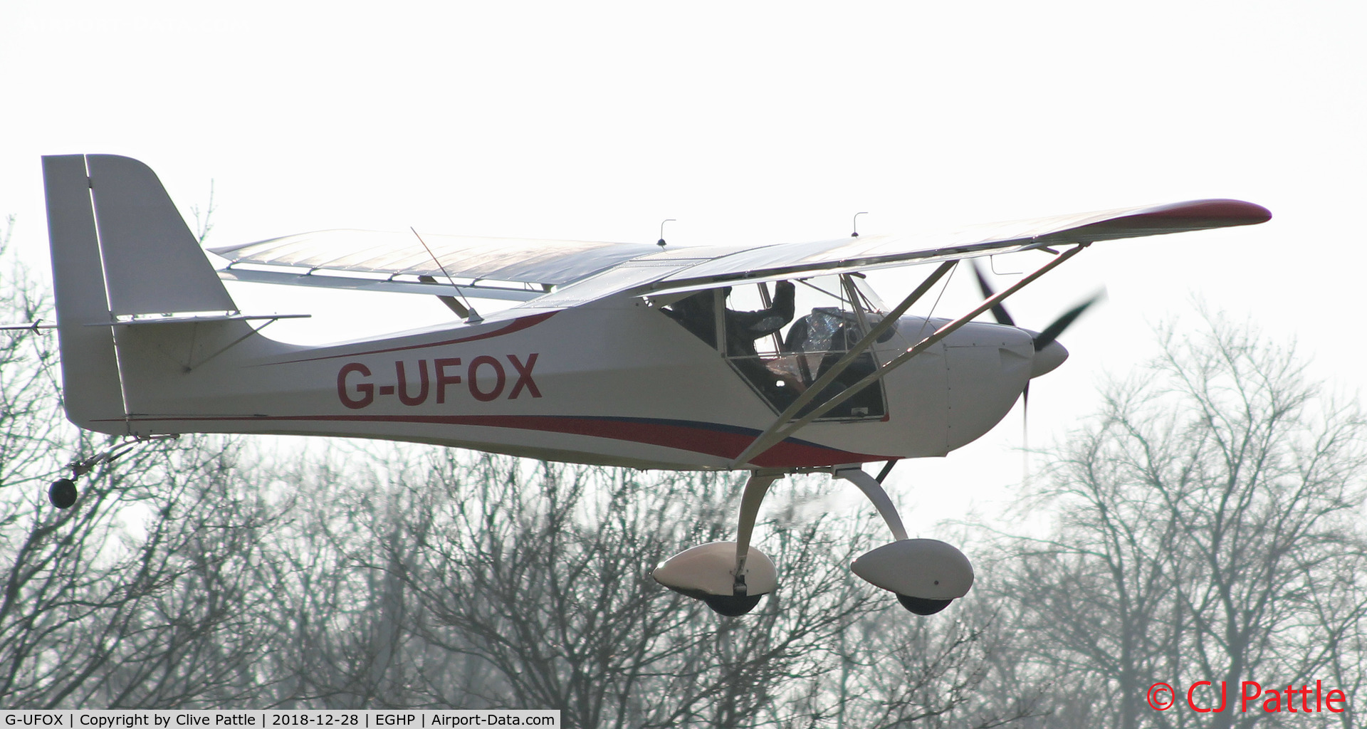 G-UFOX, 2012 Aeropro EuroFOX 912(1) C/N BMAA/HB/628, Popham departure