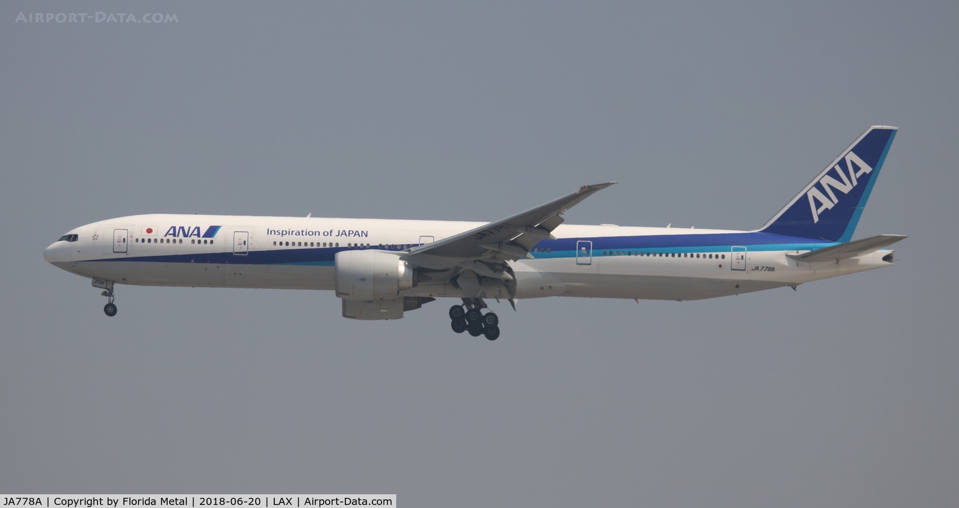 JA778A, 2007 Boeing 777-381/ER C/N 32651, ANA 777-300