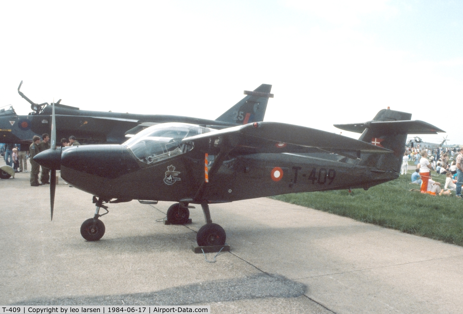 T-409, Saab T-17 Supporter C/N 15-209, FSN Værløse Air Show 17.6.1984