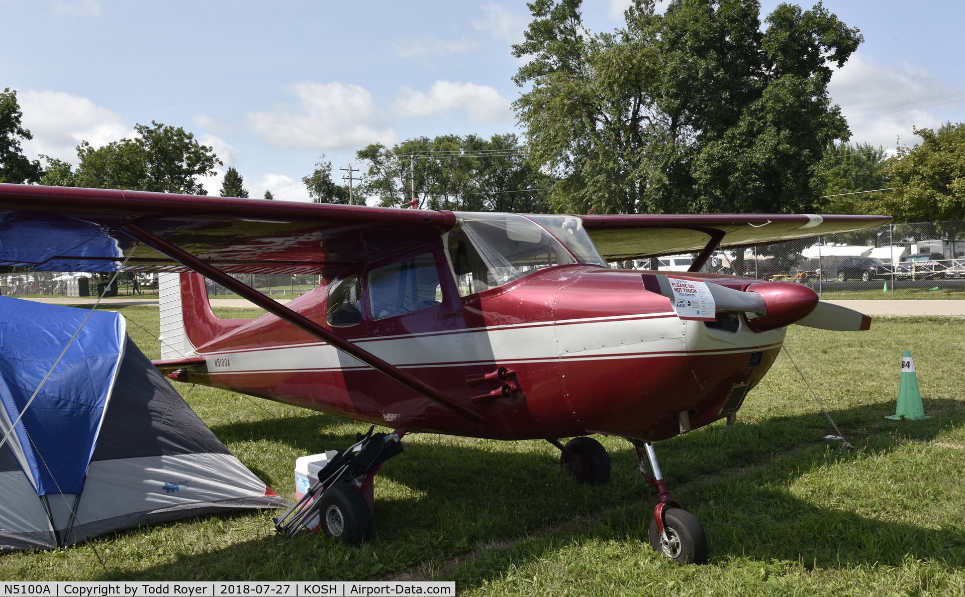 N5100A, 1955 Cessna 172 C/N 28100, Airventure 2018
