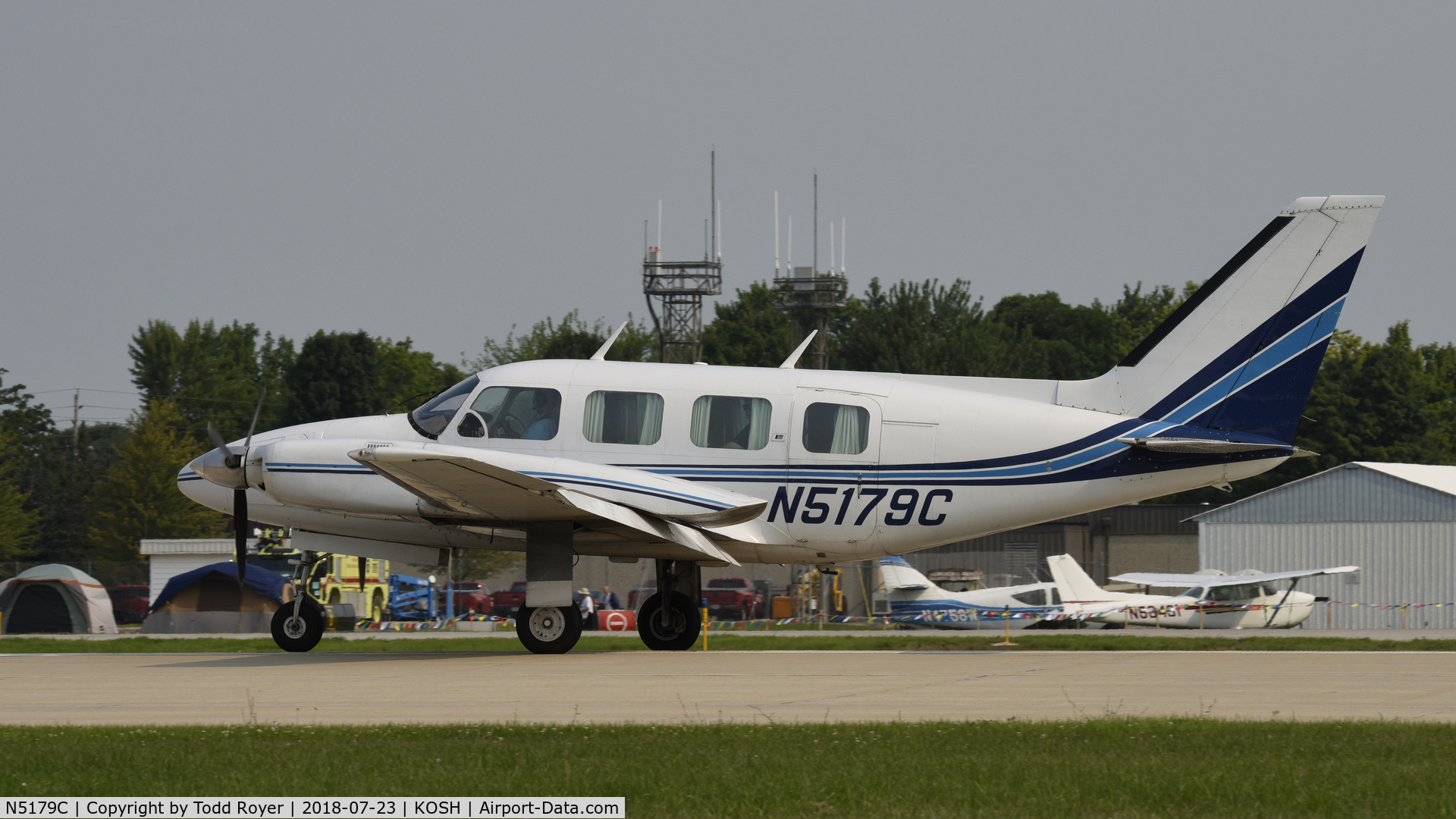 N5179C, 1974 Piper PA-31-310 Navajo C/N 31-7401252, Airventure 2018